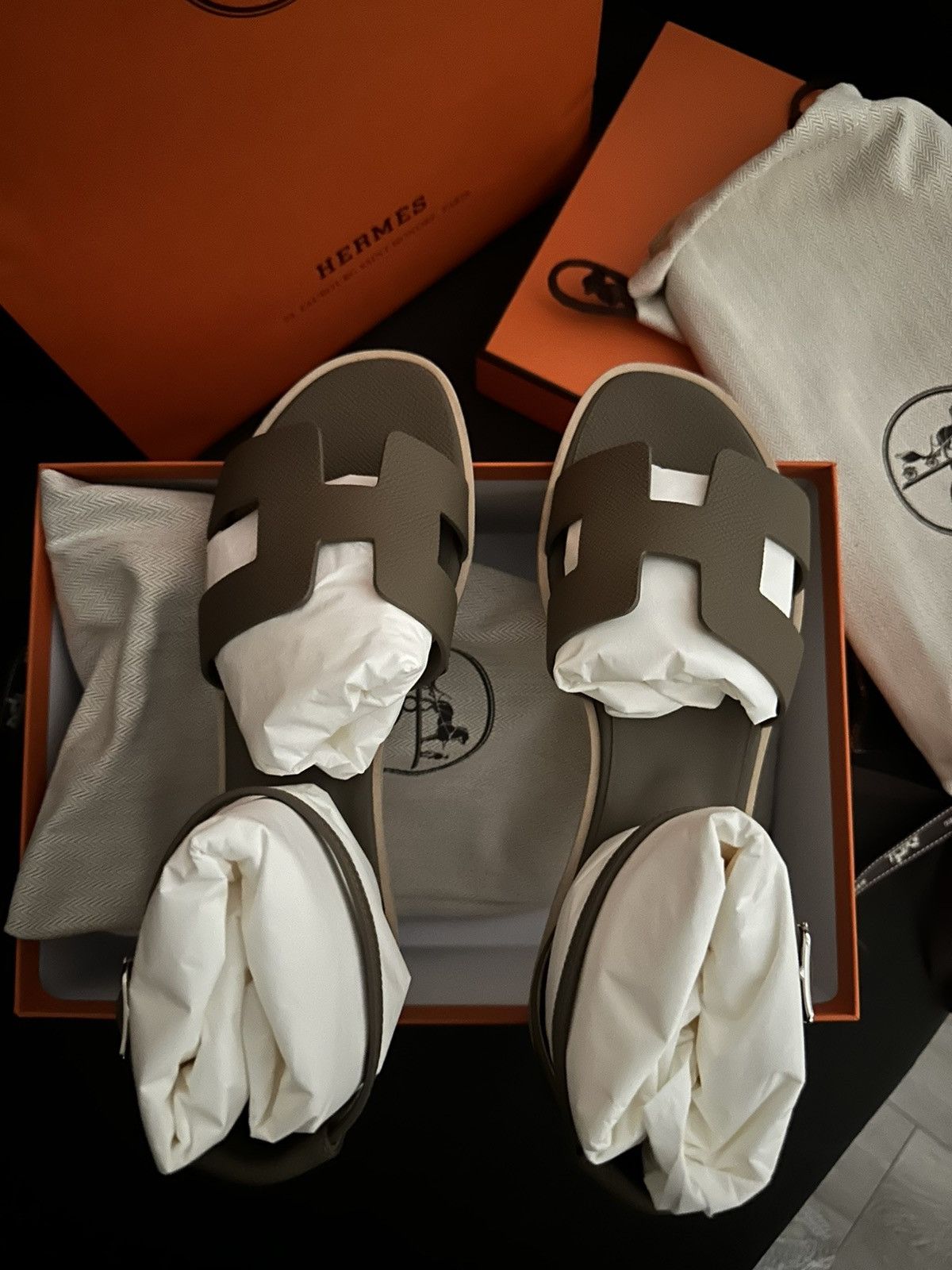Hermes Hermes Santorini Size US 9.5 / IT 39.5 - 5 Thumbnail