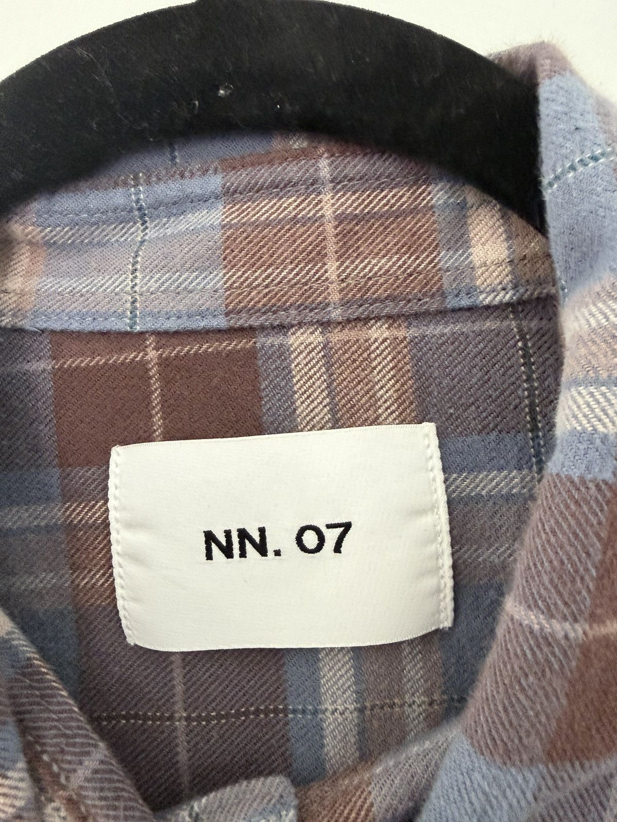 NN07 NN07 Plaid Button Down Shirt Blue Brown Premium Casual Size US L / EU 52-54 / 3 - 2 Thumbnail