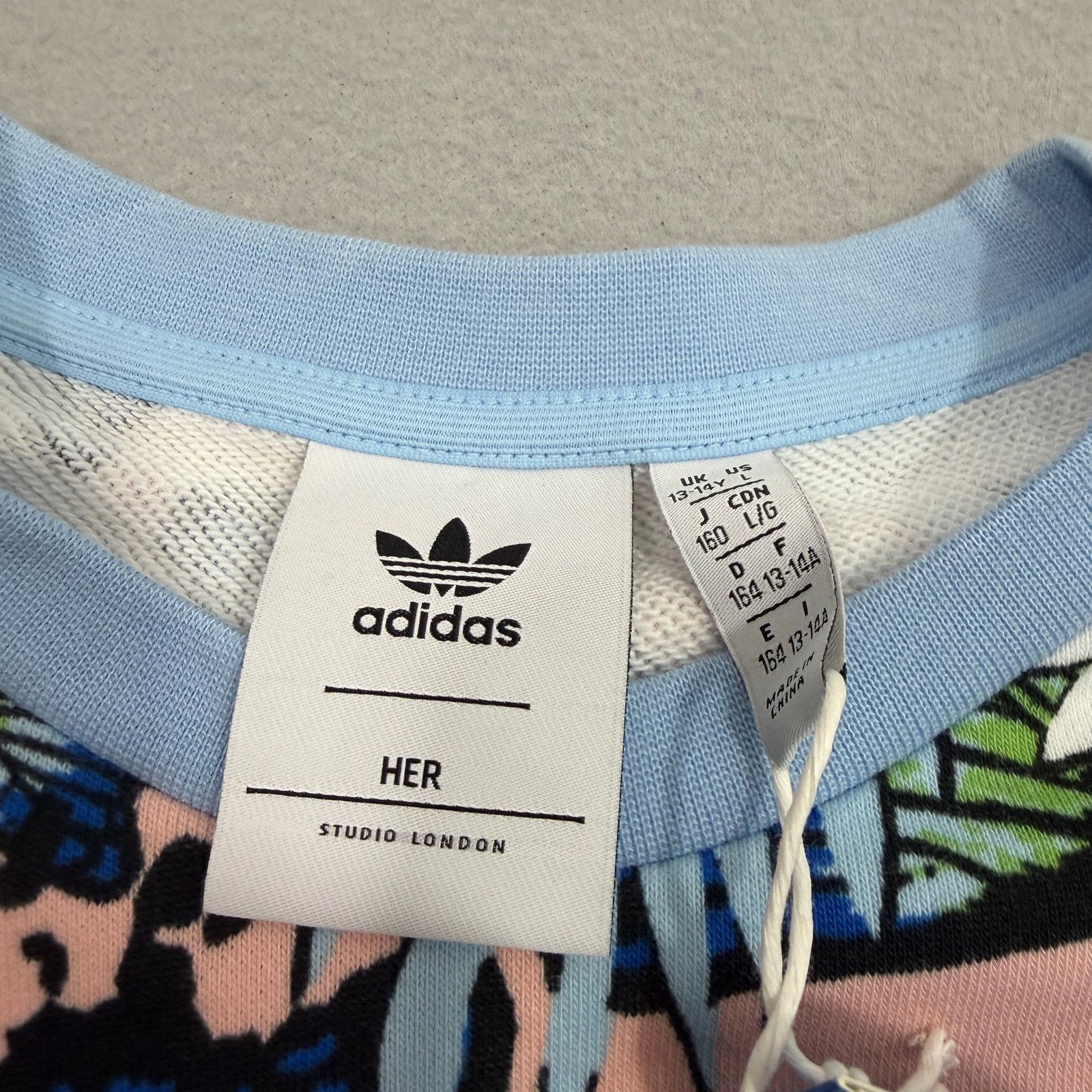 Adidas Adidas Studio London Animal Flower Sweatshirt Girls Large Size L / US 10 / IT 46 - 5 Thumbnail
