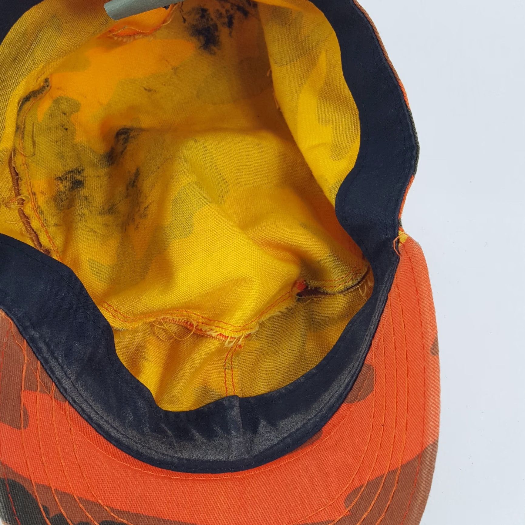 Vintage VINTAGE US ARMY Combat Cap Camouflage Orange 80s 7 1/2 Snapback Hat Men Large Army Military Uniform Baseball Outdoor Retro USA Men 80s 90s 00s Size ONE SIZE - 7 Thumbnail