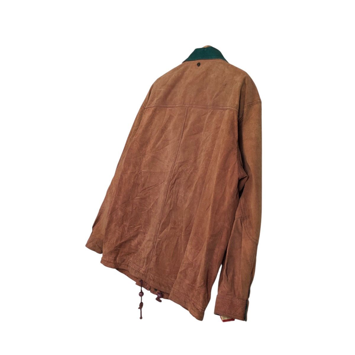Japanese Brand × Vintage 📌Vintage Biker Leather Jacket Mack Lot Issey Miyake Size US L / EU 52-54 / 3 - 11 Thumbnail