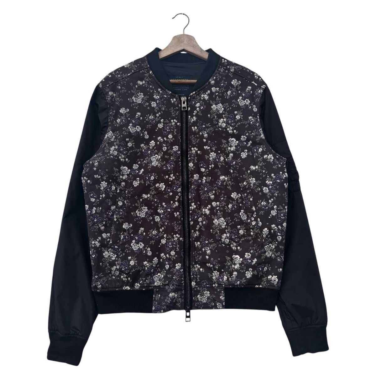 Allsaints Allsaints Light Flight Bomber Varsity Jacket Size US M / EU 48-50 / 2 - 1 Thumbnail