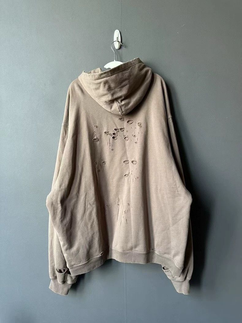 Balenciaga Balenciaga Brown havoc hoodie 2502-Nextarrow Size US S / EU 44-46 / 1 - 2 Thumbnail