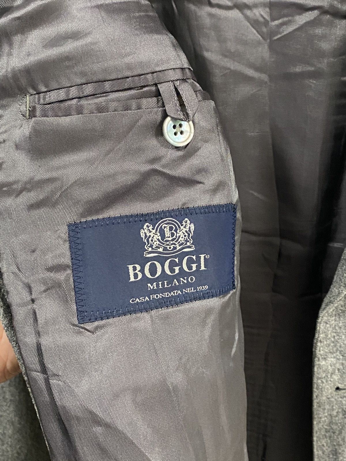 Boggi Boggi Milano Vitale Barberis Canonico Wool Blazer Coat Sz:50 Size US M / EU 48-50 / 2 - 11 Thumbnail