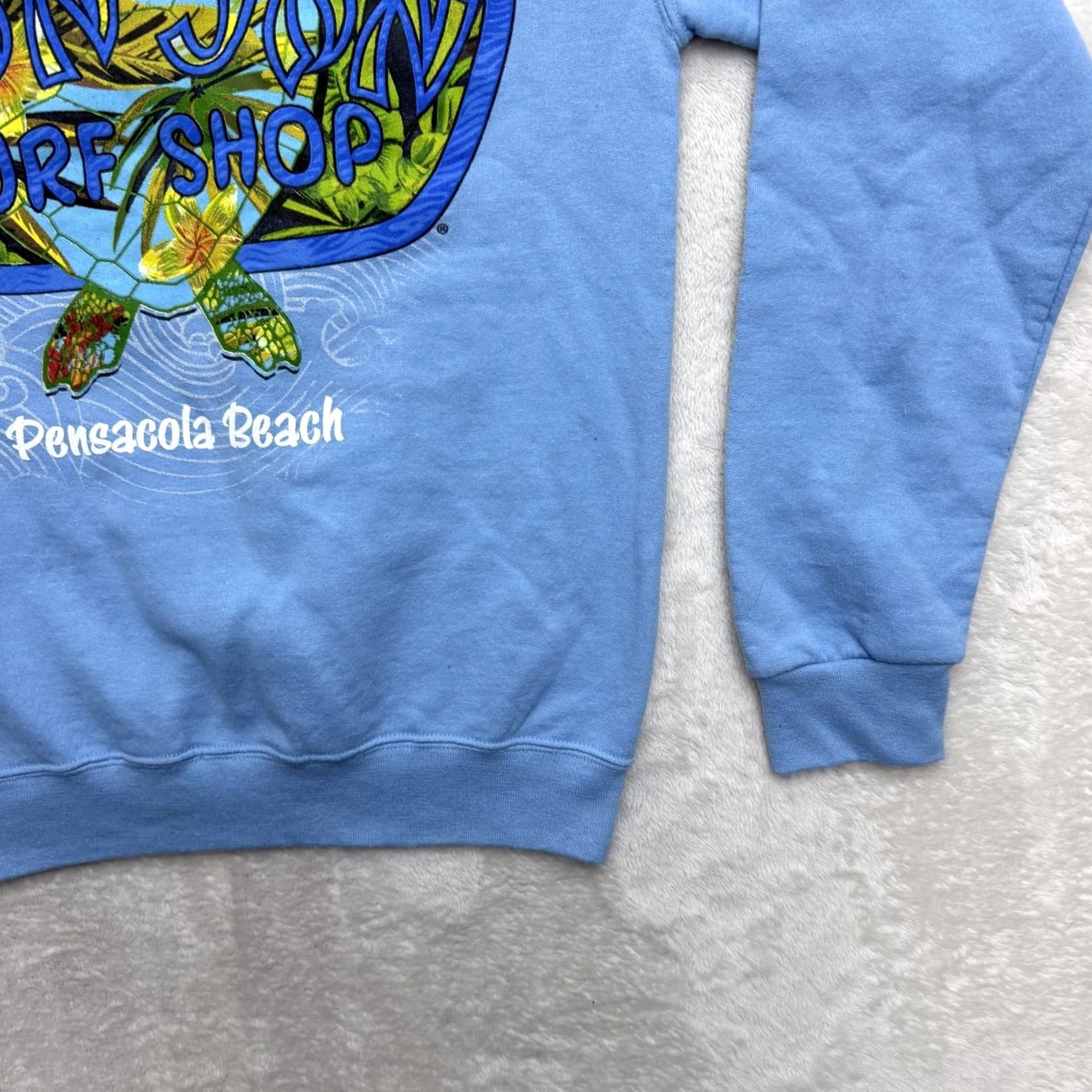 Ron Jon Surf Shop Ron Jon Surf Shop Sweatshirt Mens Small Blue Fleece Pullover Graphic Print Logo Size US S / EU 44-46 / 1 - 5 Thumbnail