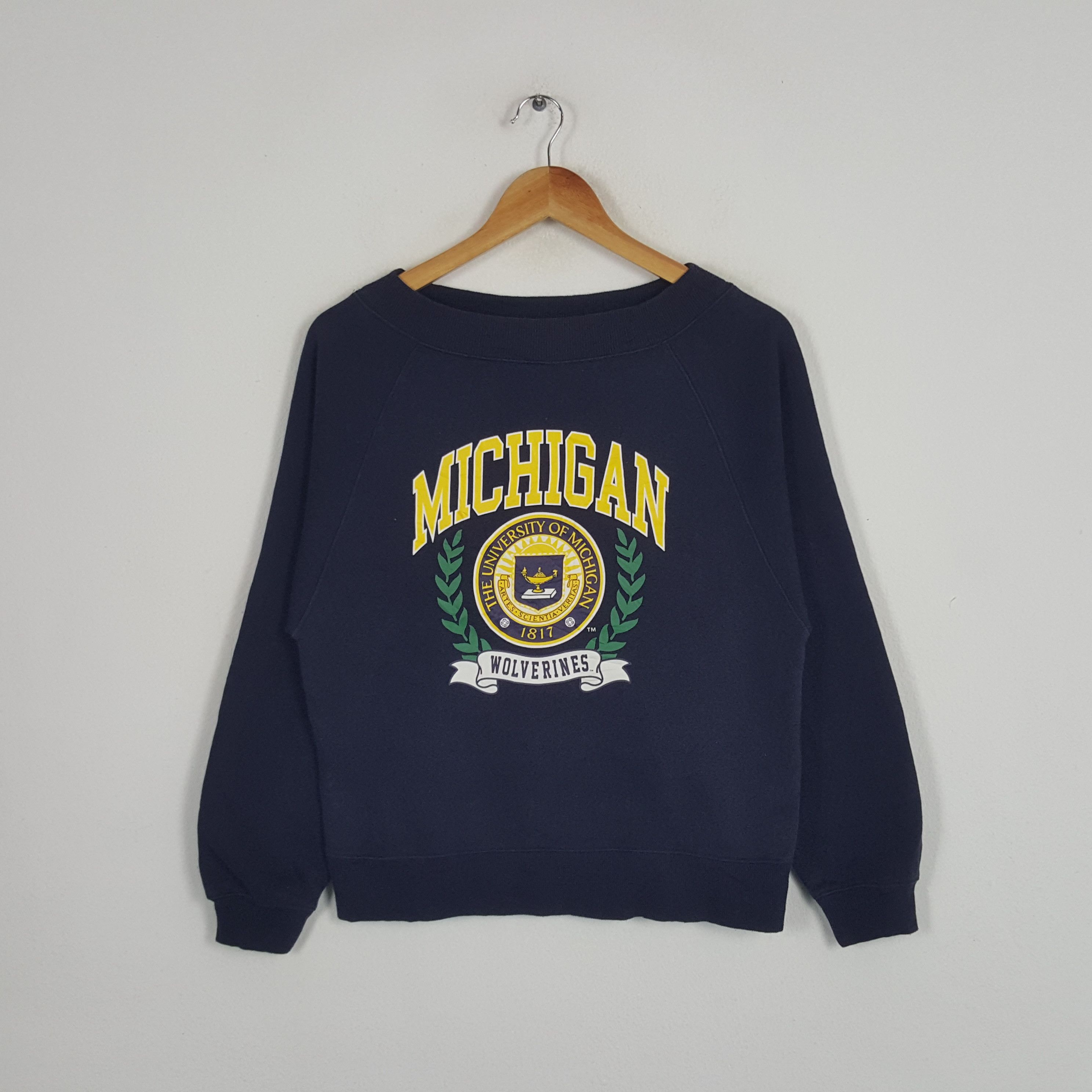 Vintage × Wolverine Vintage The University of Michigan College Promo Sweatshirt Size US XS / EU 42 / 0 - 1 Thumbnail