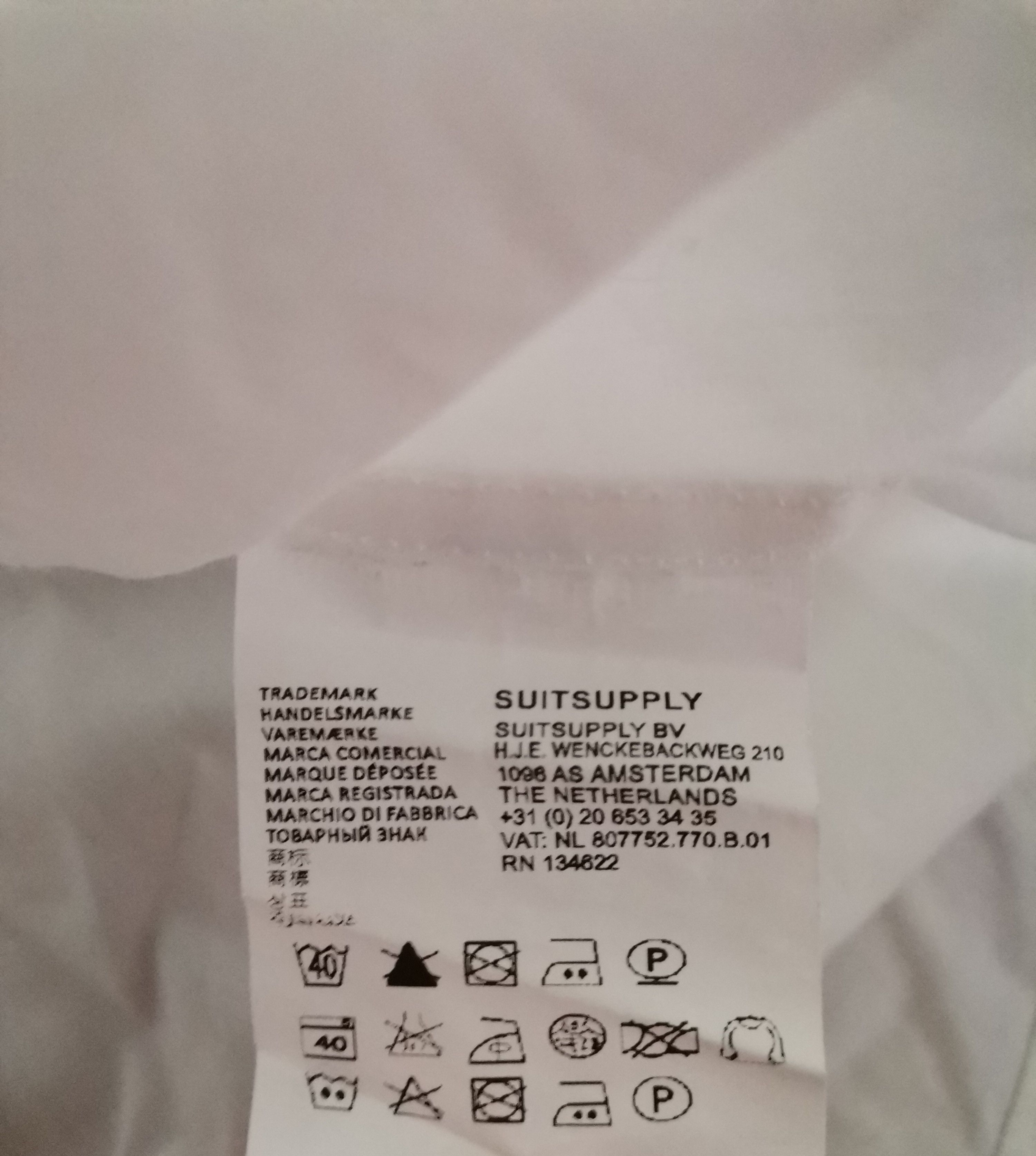 Suitsupply Suitsupply Shirt Size US XL / EU 56 / 4 - 5 Thumbnail