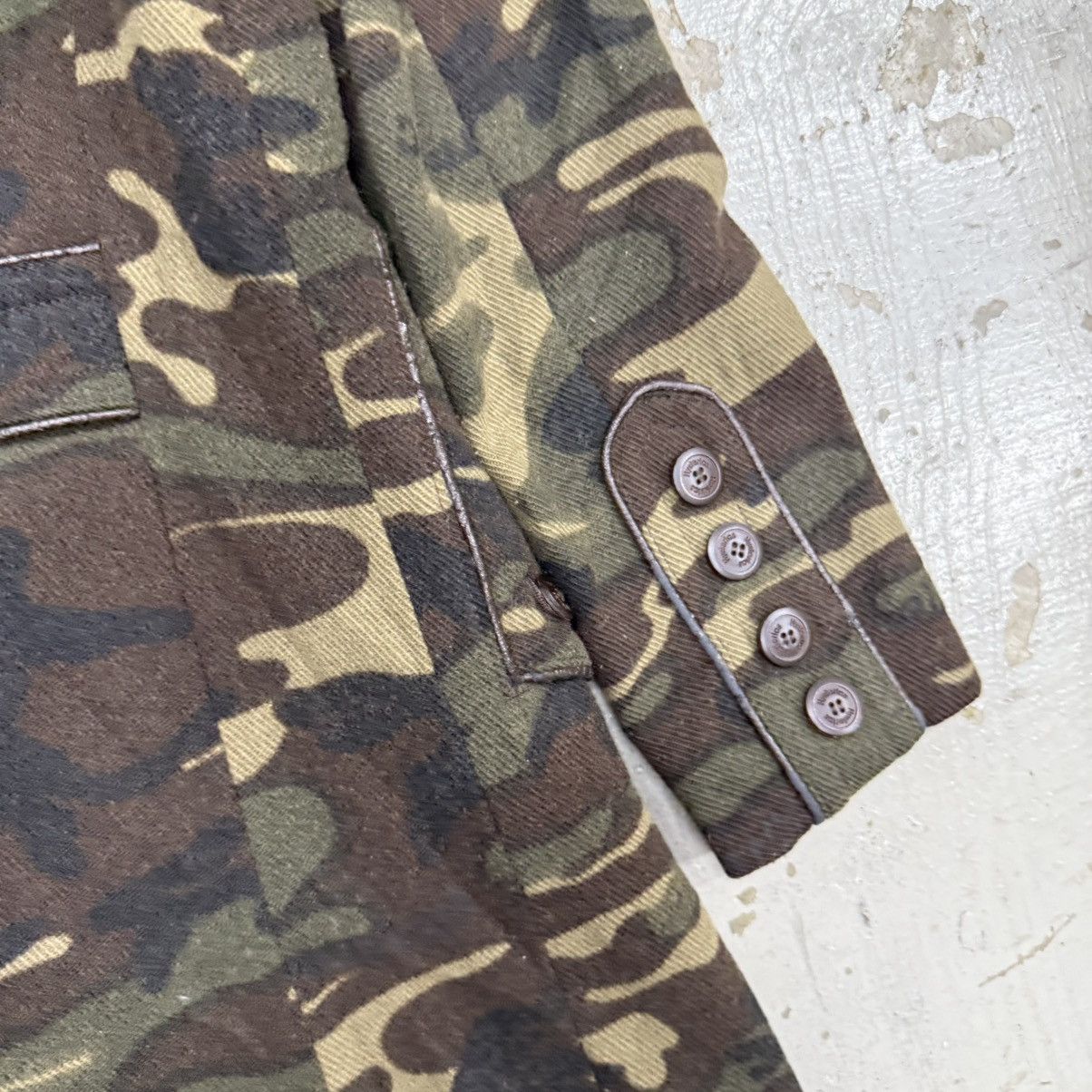Hysteric Glamour Grail Vintage Hysteric Glamour Camouflage Trench Coat Jacket Size US S / EU 44-46 / 1 - 14 Thumbnail