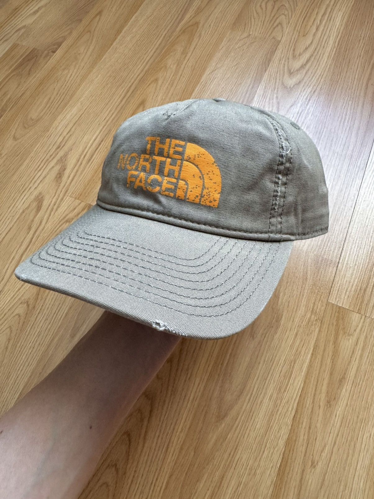The North Face Vintage The North Face Military Style Cap Shallow Fit Y2K Size ONE SIZE - 14 Thumbnail