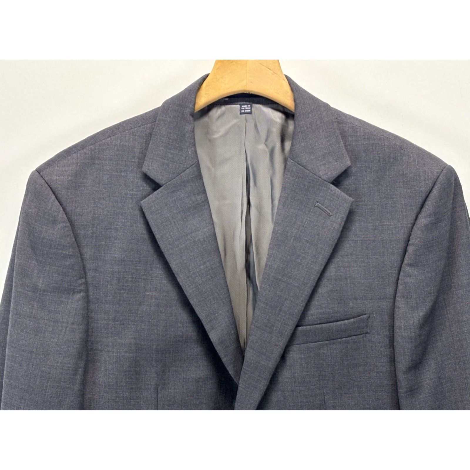 Jos. A. Bank Jos A Bank 1905 2pc Suit Jacket 42L Pants 34x31.5 Blue 100% Wool Men’s Size 42R - 5 Thumbnail
