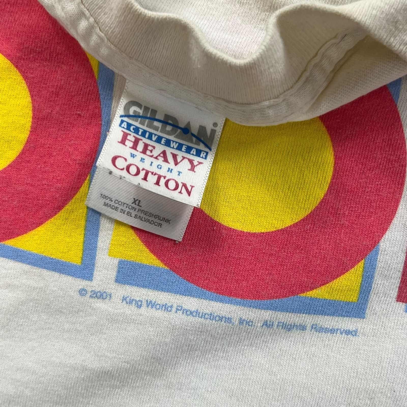 Vintage Vintage 2001 Hollywood Squares game show tee (XL) Size US XL / EU 56 / 4 - 6 Thumbnail