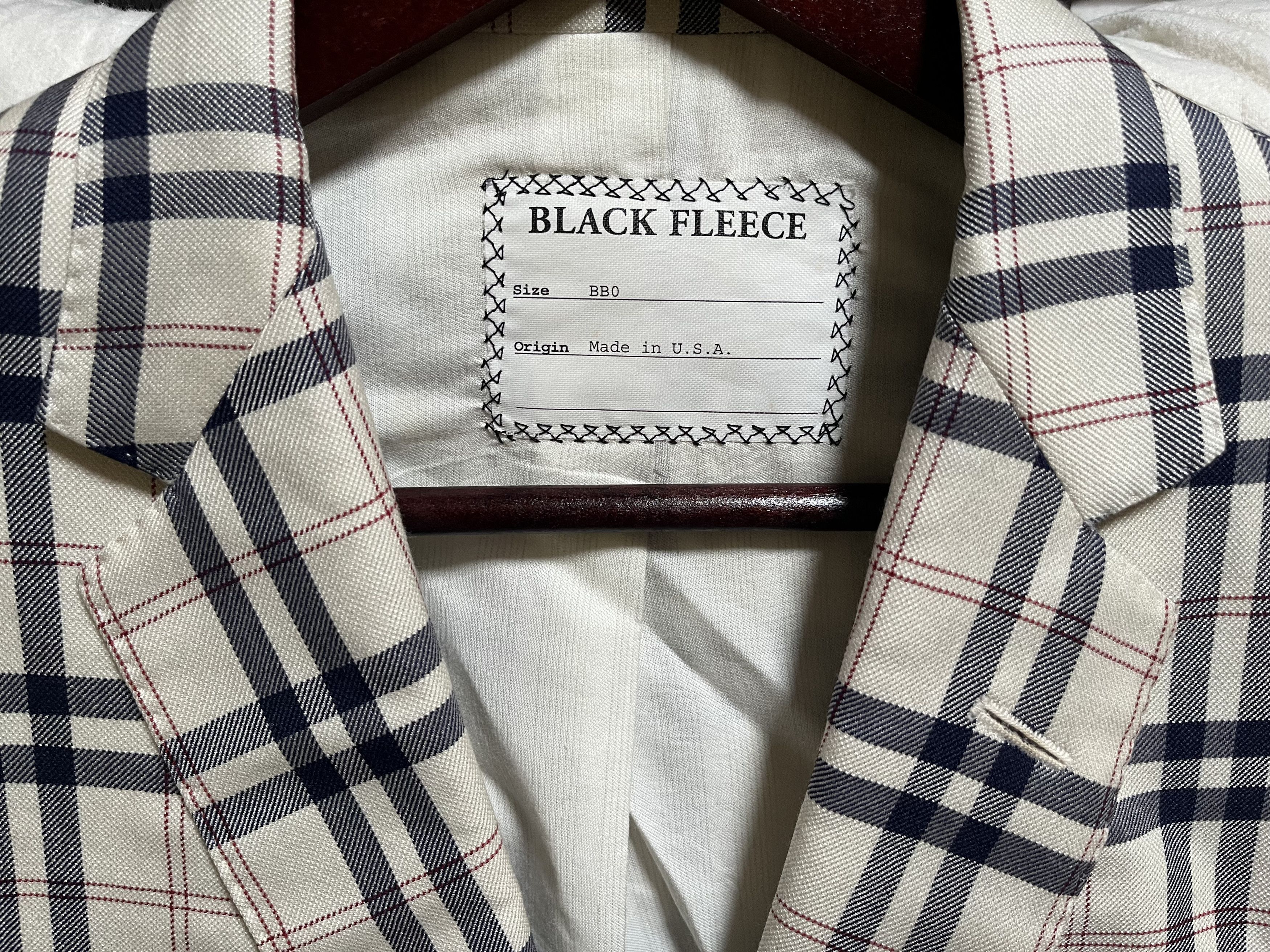 Plaid Single-Breasted Sport Coat