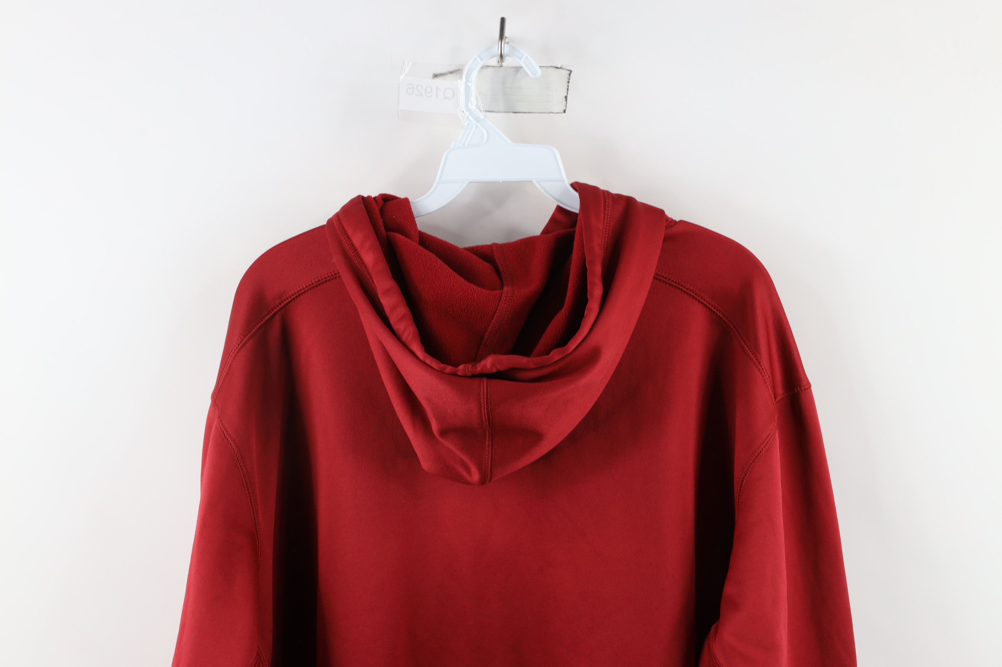 Nike × Vintage Nike Distressed Stanford University Hoodie Sweatshirt Red Size US XL / EU 56 / 4 - 10 Thumbnail