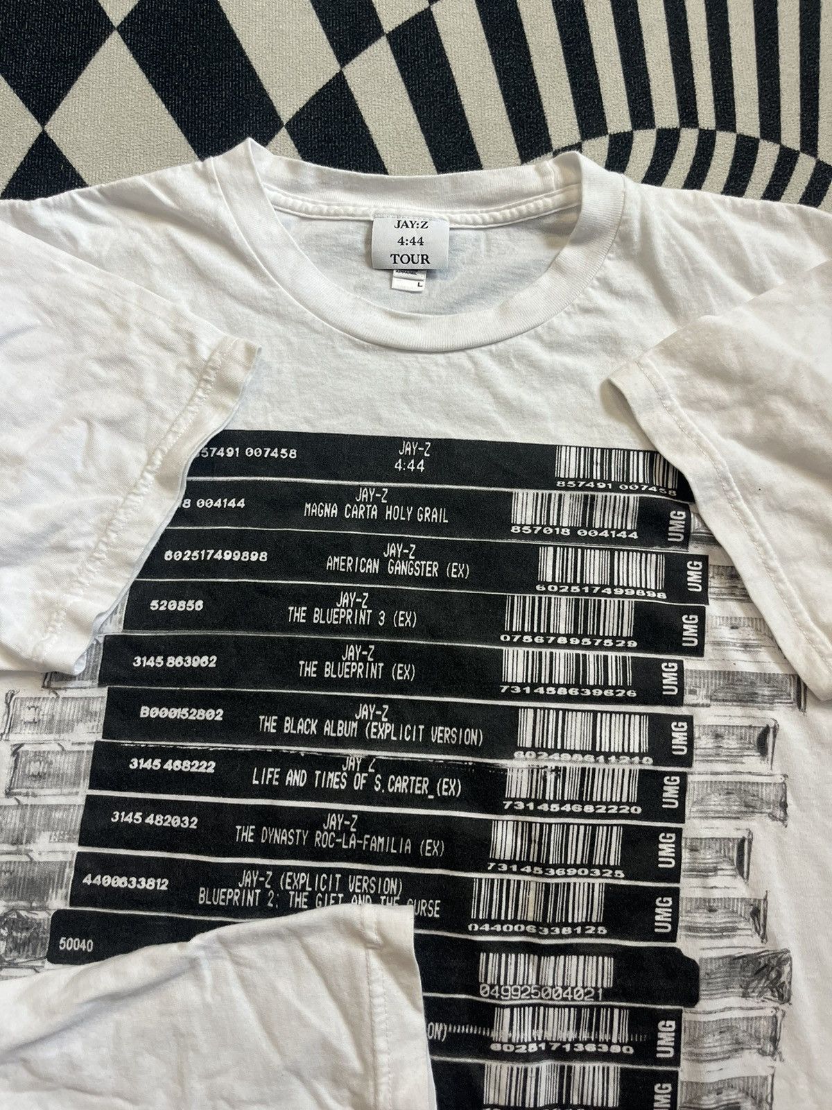 Band Tees 4:44 JAY-Z TOUR 2017’s collection Tshirt Size US L / EU 52-54 / 3 - 7 Thumbnail