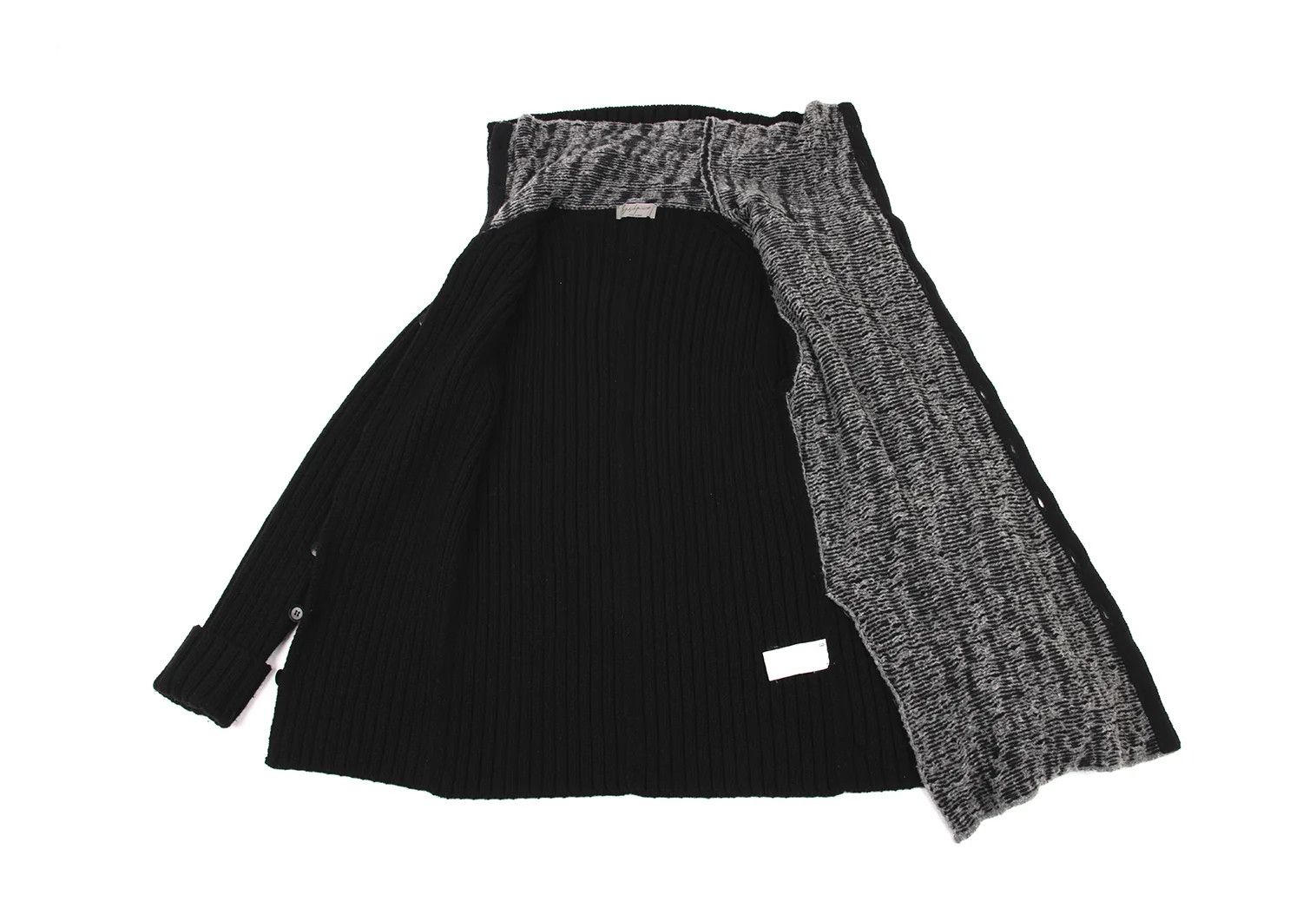 Yohji Yamamoto Yohji Yamamoto Knit Jacket in Black Size US L / EU 52-54 / 3 - 13 Thumbnail