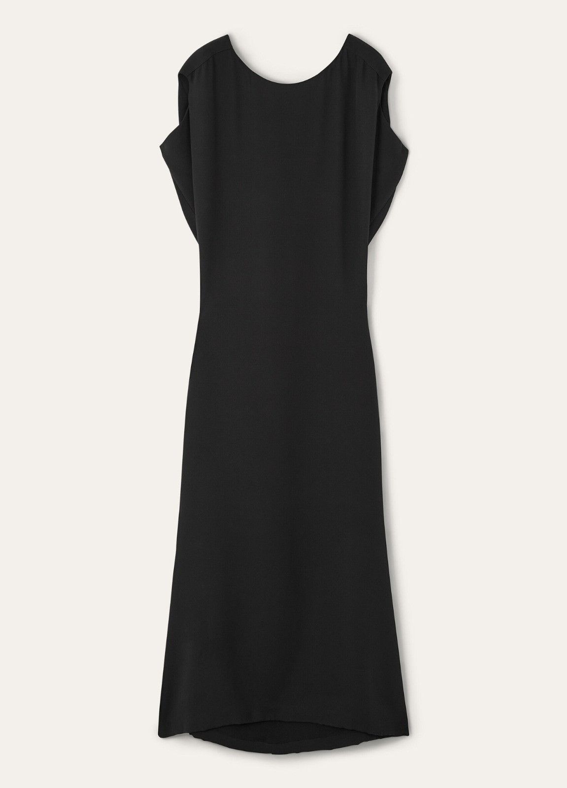 Loro Piana o1srvl11e0526 FAP2923 Blacky Midi Dress in Black Size S / US 4 / IT 40 - 1 Thumbnail