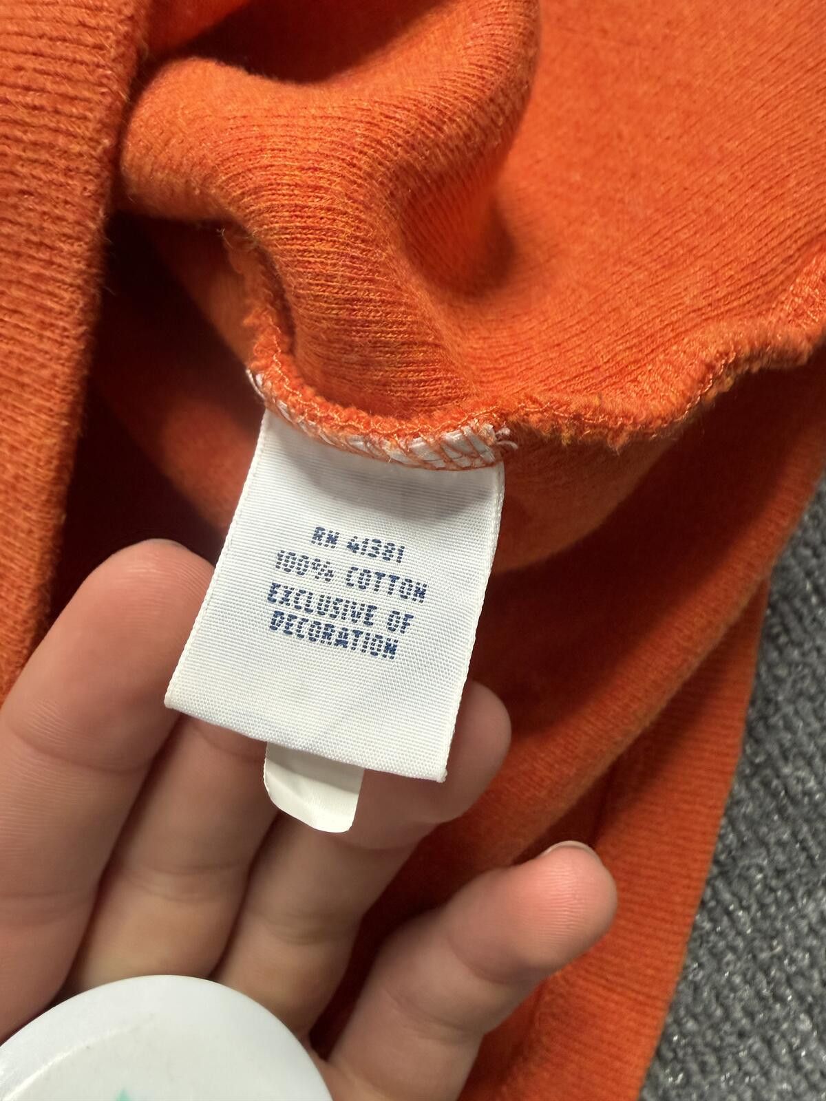 Polo Ralph Lauren Polo Ralph Lauren 1/4 Zip Pullover Sweatshirt Mens XL Orange Size US XL / EU 56 / 4 - 5 Thumbnail