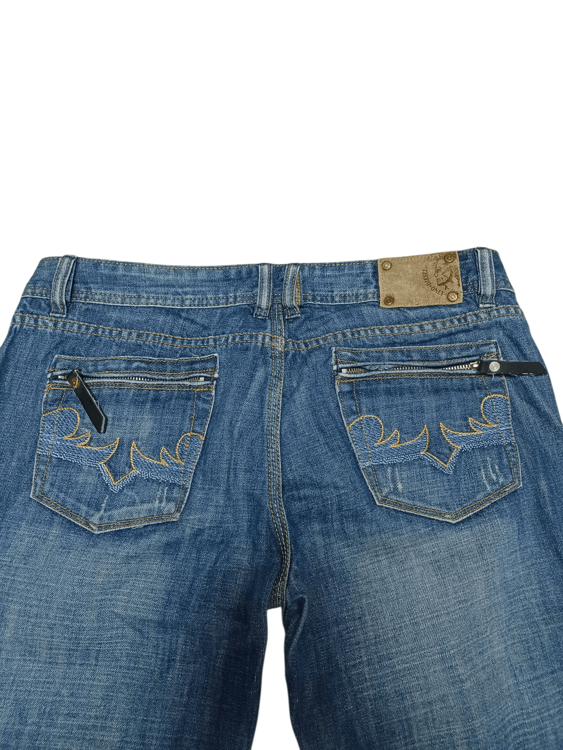 Diesel DIESEL VINTAGE DISTRESSED MADE IN ITALY JEANS DENIM 34 SIZE Size US 34 / EU 50 - 5 Thumbnail