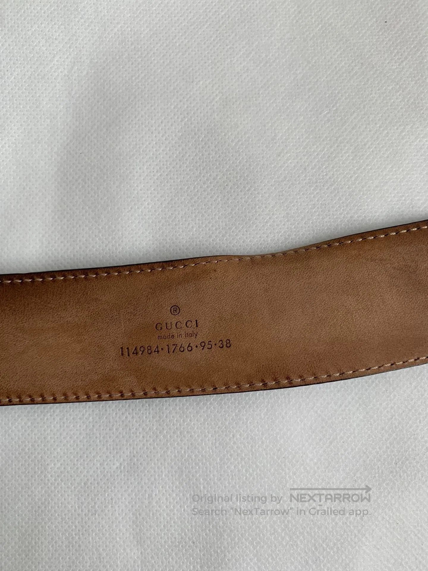Gucci Gucci Men's Double G Silver Buckle Belt. Size ONE SIZE - 5 Thumbnail
