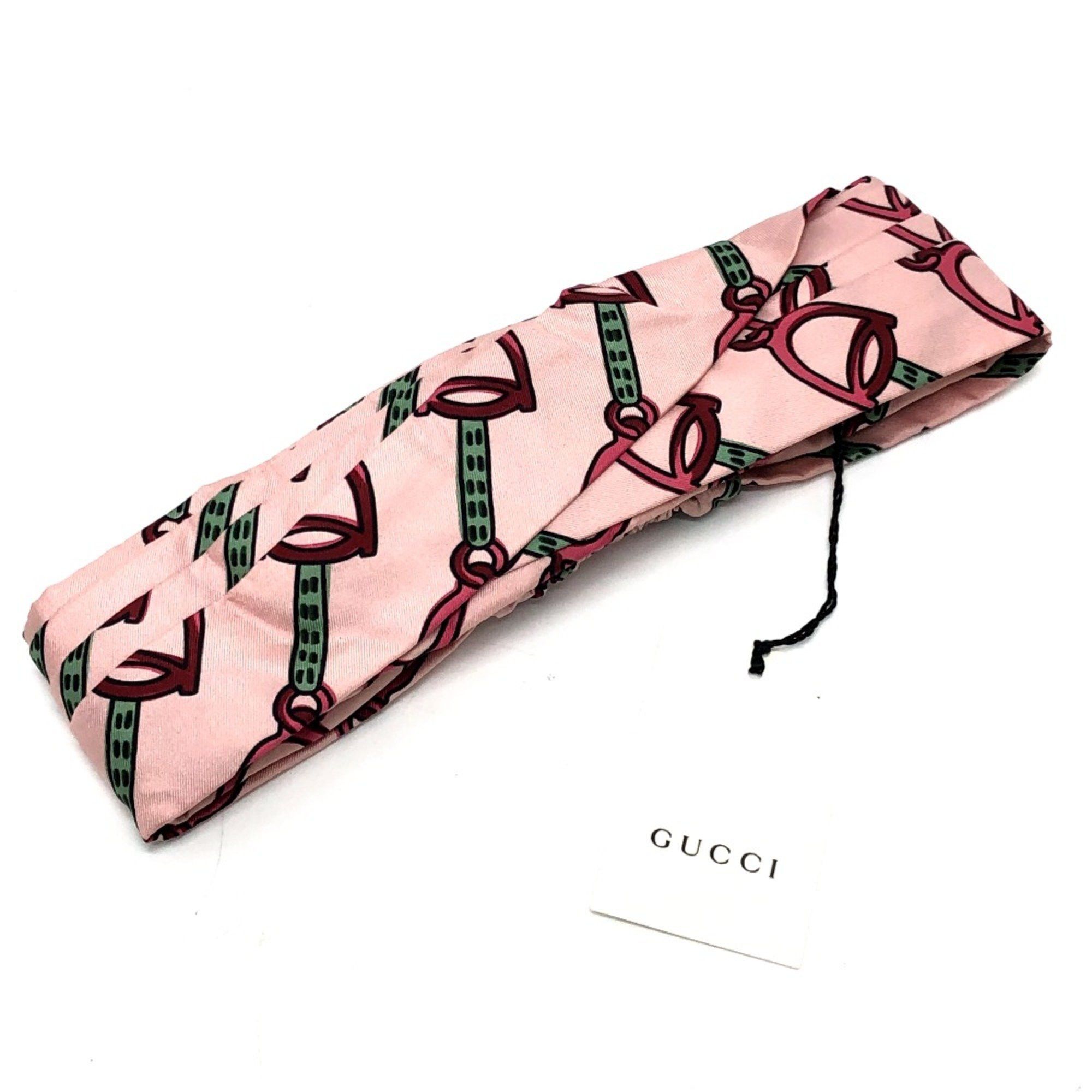 Gucci Gucci 572206 hair band pink Size ONE SIZE - 1 Thumbnail