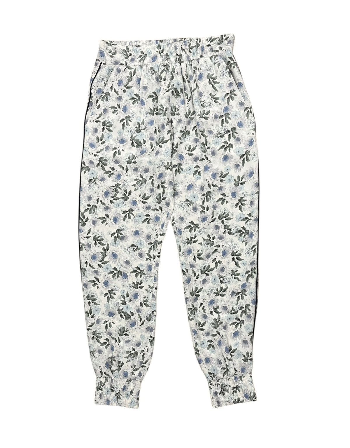 Other Mother Of Pearl Printed Floral Silk Joggers size IT40 US6 Size 27" / US 4 / IT 40 - 7 Thumbnail