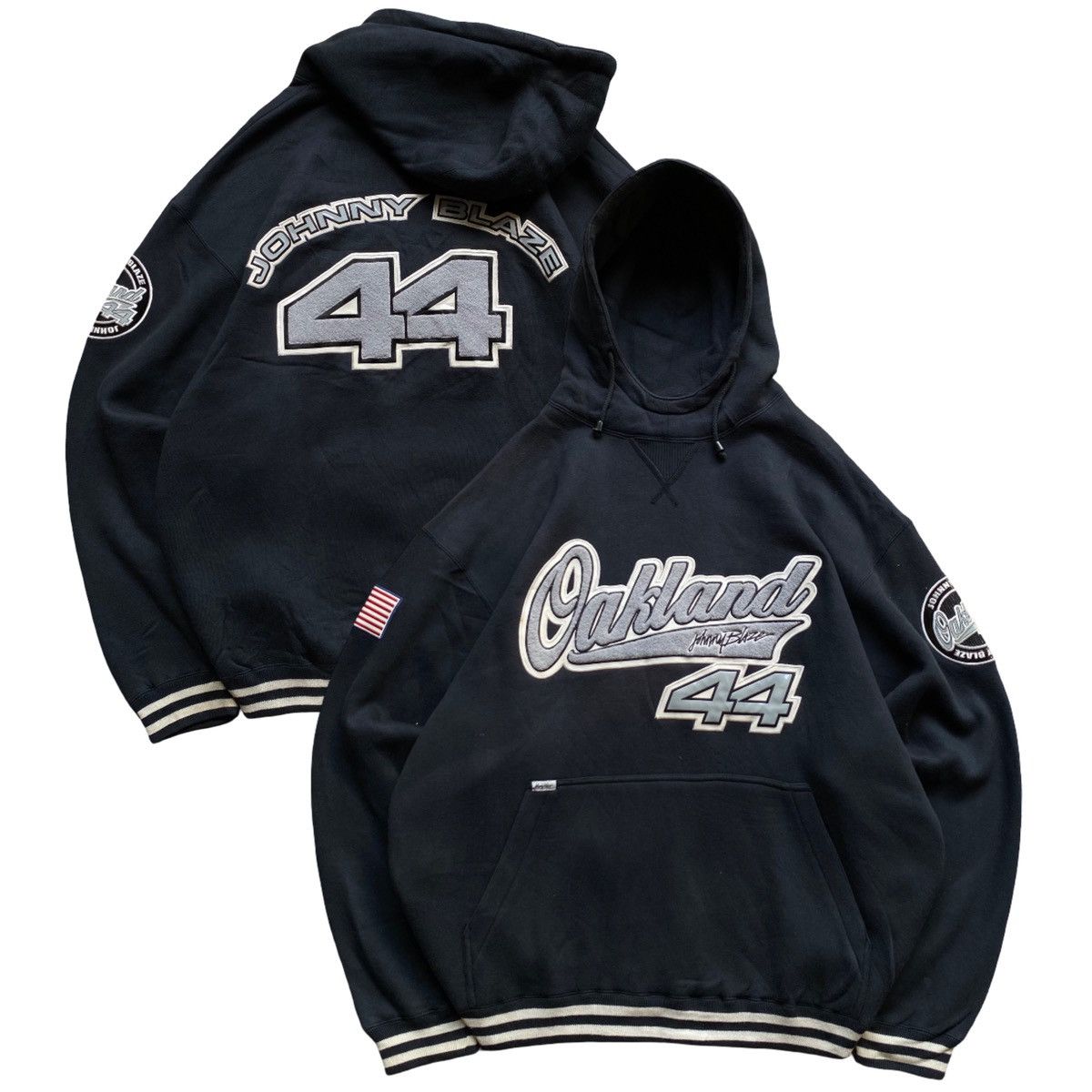 Vintage Rare💥 Y2k JOHNNY BLAZE Vintage Hoodies Size US XXL / EU 58 / 5 - 1 Thumbnail