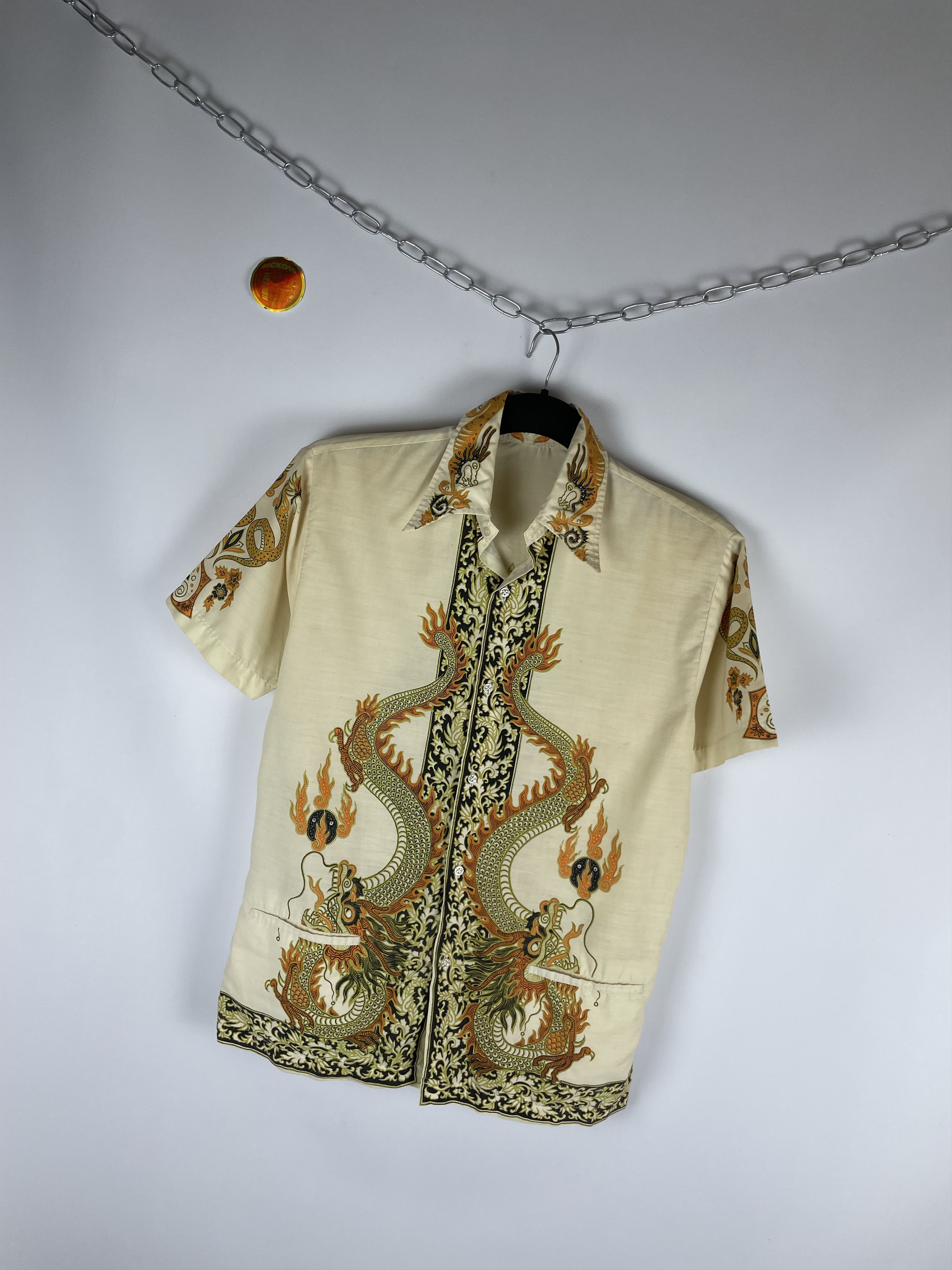Vintage Vintage Crazy Aloha Hawaiian Shirt Size US M / EU 48-50 / 2 - 2 Thumbnail