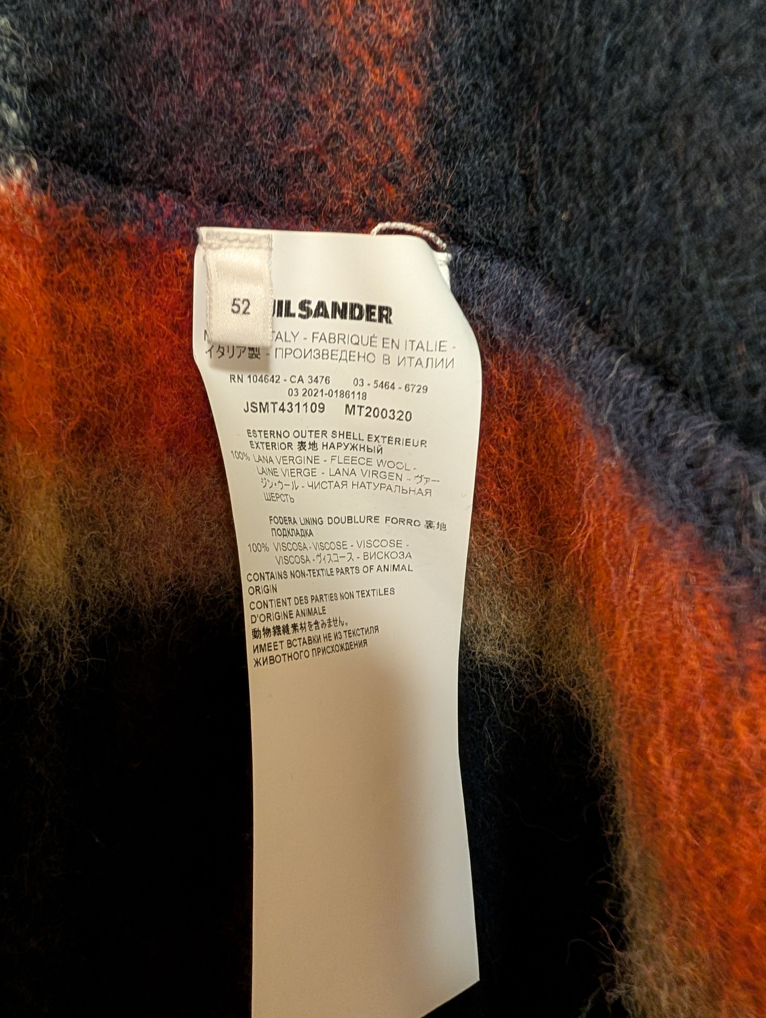 Jil Sander Checked Sports Coat Size US L / EU 52-54 / 3 - 4 Thumbnail