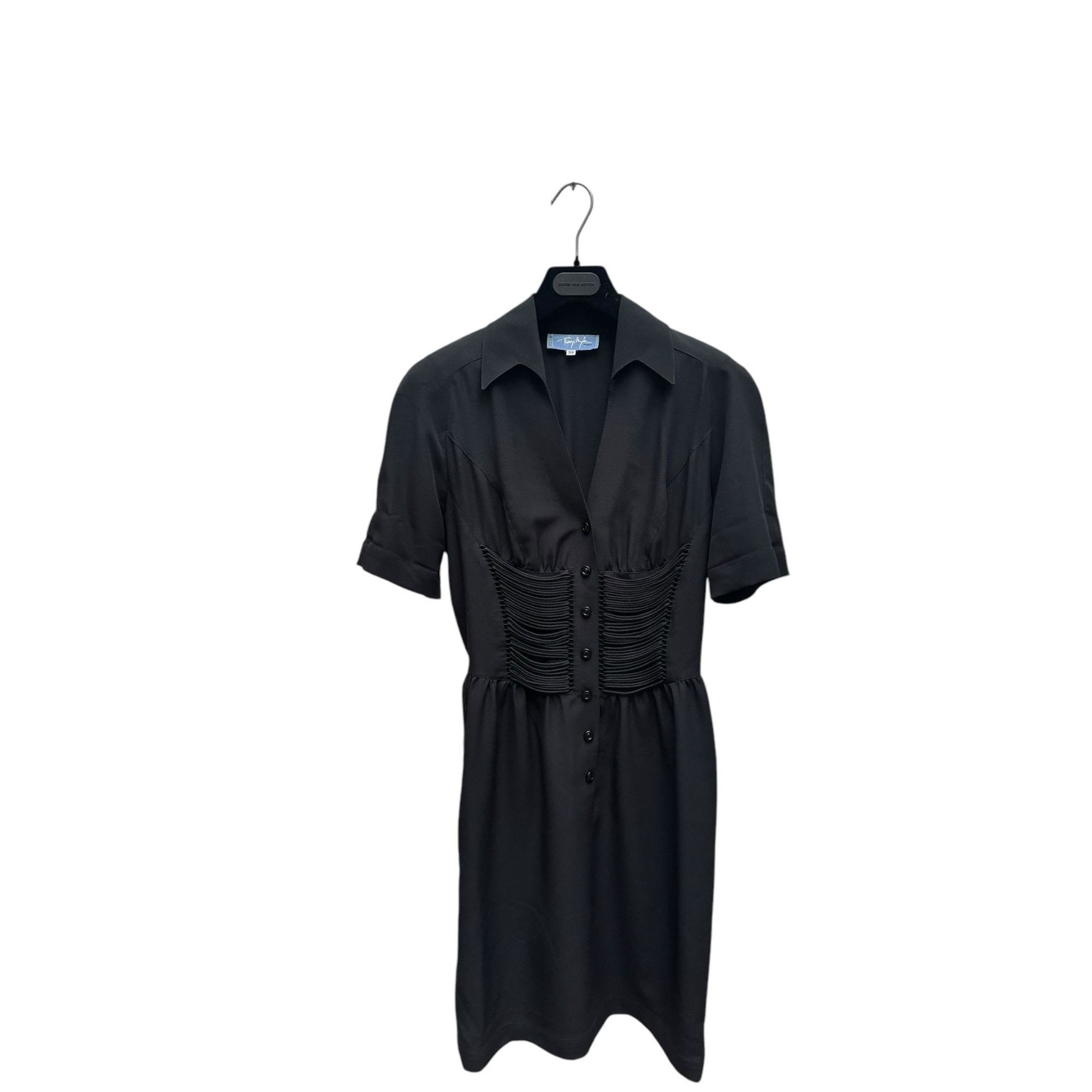 Thierry Mugler Vintage 1980s Black Dress Size M / US 6-8 / IT 42-44 - 1 Thumbnail