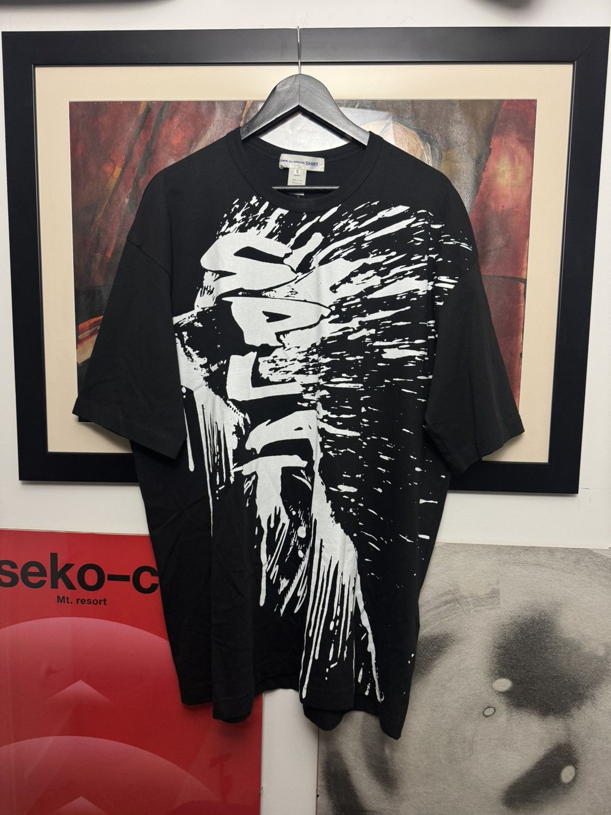 Comme des Garcons Oversize Comme des Garcons Shirt x Christian Marclay Splat Size US XL / EU 56 / 4 - 1 Thumbnail