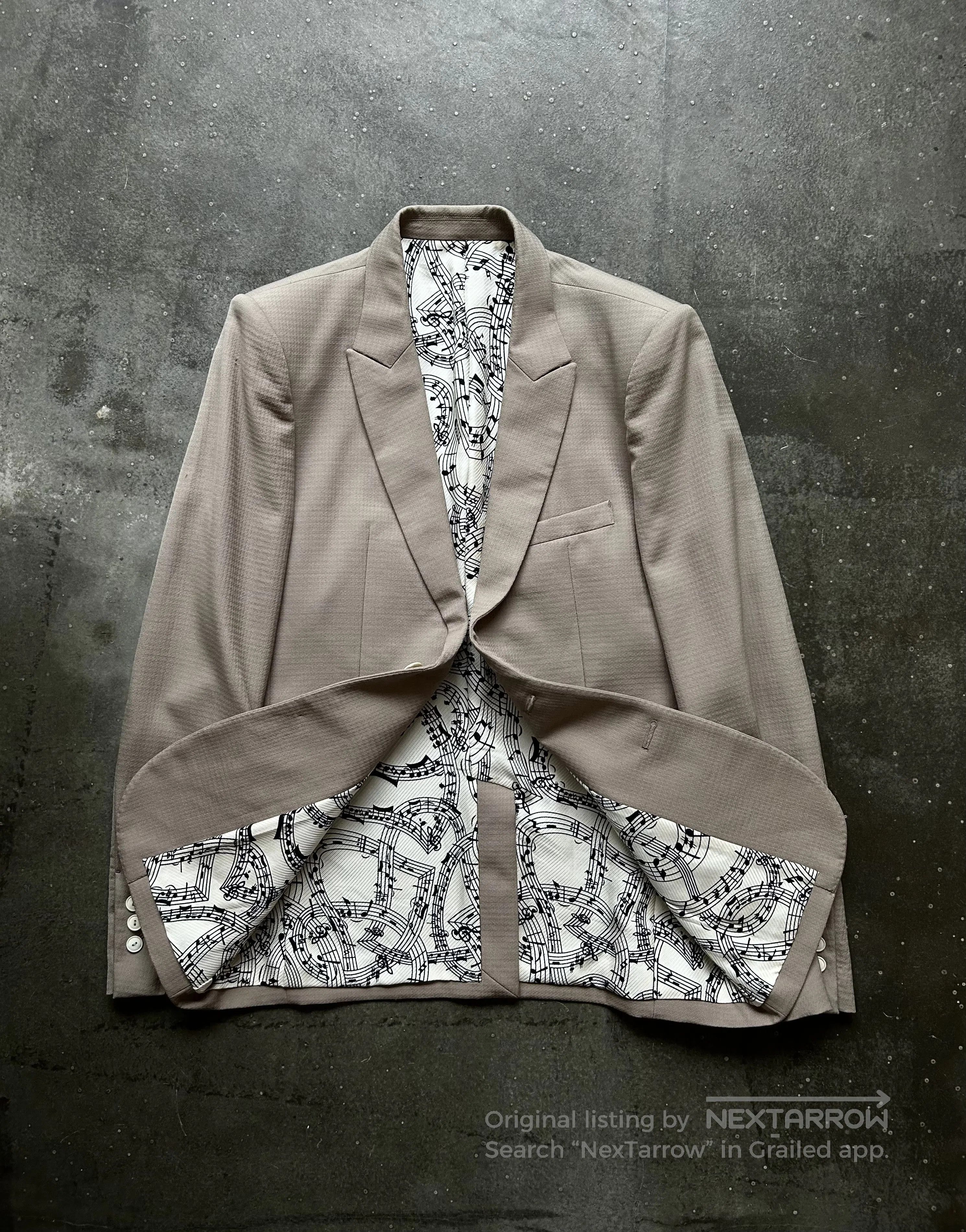 Number (N)ine Number (N)ine 07 Notch Lapel Suit. Size US M / EU 48-50 / 2 - 4 Thumbnail