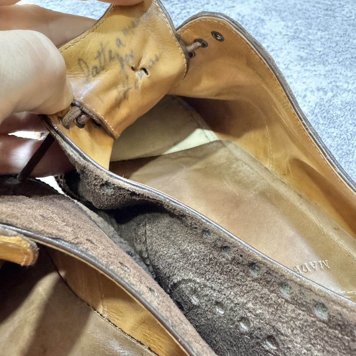 Benson Benson’s Brown Suede Oxfords Brogues US11 UK10 EU44 29cm Size US 11 / EU 44 - 10 Thumbnail
