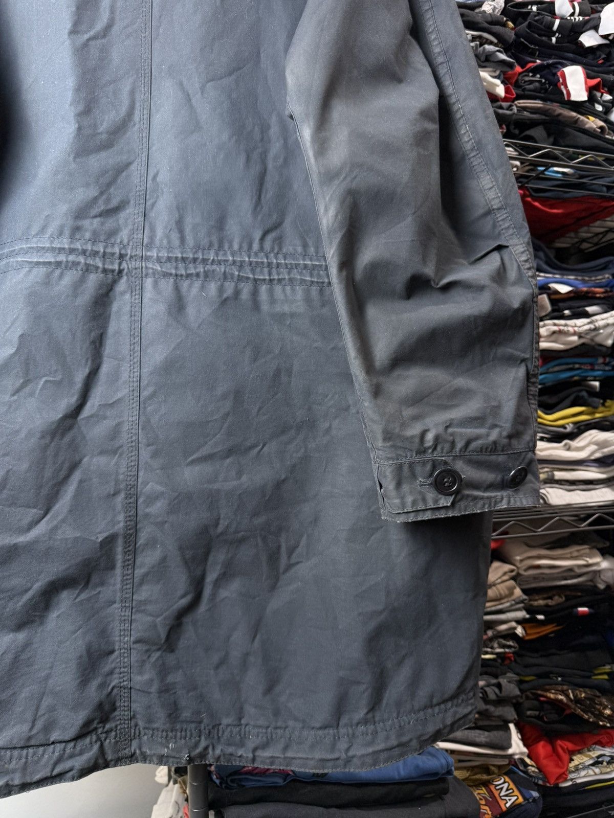 Barbour 💥 Rare! Vintage Barbour Wax Jacket Casual Greatcoat Size US L / EU 52-54 / 3 - 13 Thumbnail