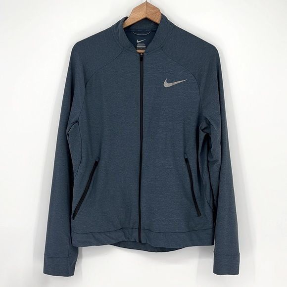 Nike Nike Full Zip Track Jacket Blue Men's Size Medium Size US M / EU 48-50 / 2 - 1 Thumbnail