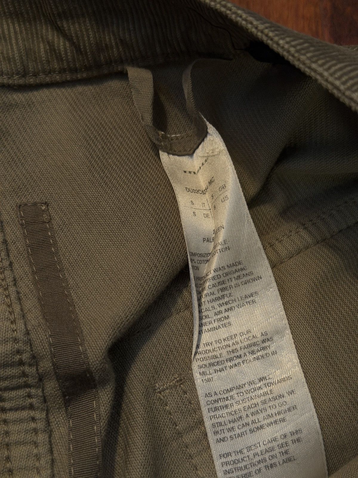 Rick Owens Rick Owens Brown Cargo Corduroy Pants Size US 32 / EU 48 - 9 Thumbnail