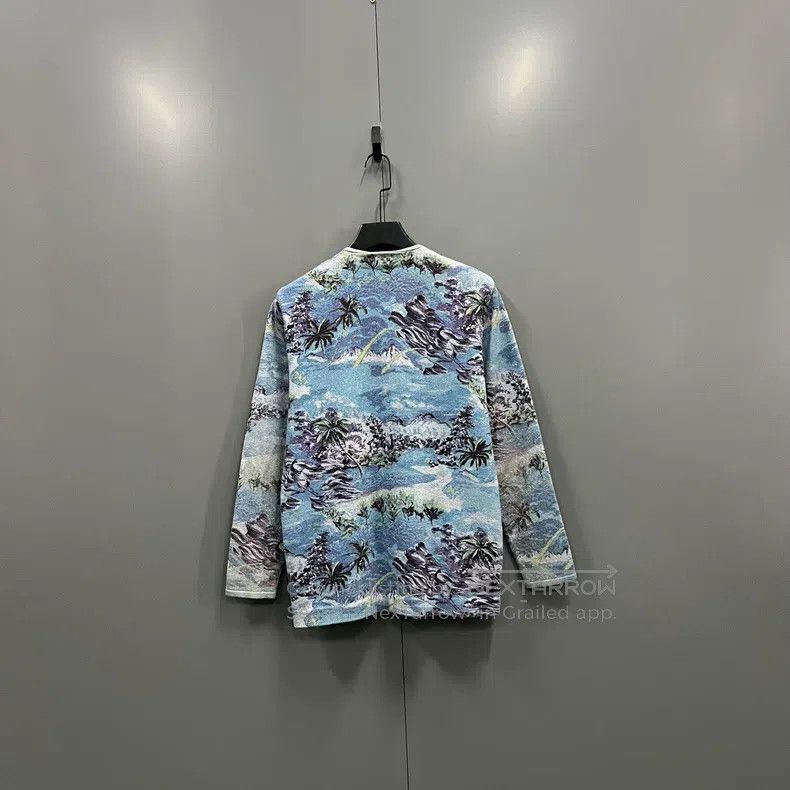 Saint Laurent Paris Saint Laurent Paris Oil painting landscape cardigan Size US XS / EU 42 / 0 - 2 Thumbnail