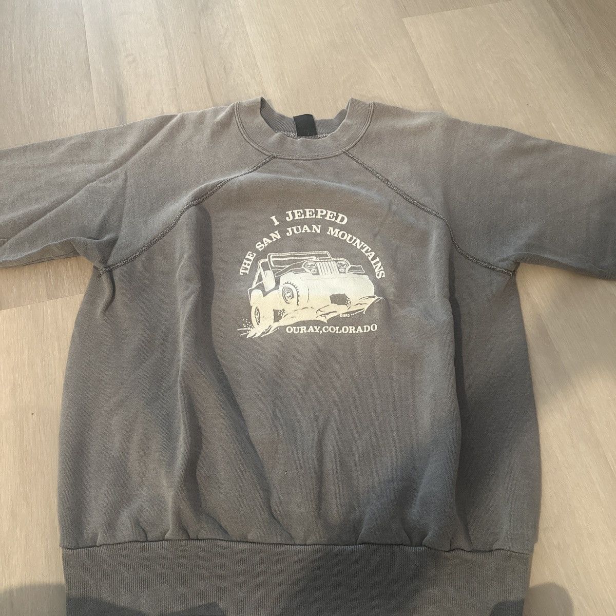 Vintage I Jeeped San Juan Mountains Vintage Crewneck Size US S / EU 44-46 / 1 - 1 Thumbnail