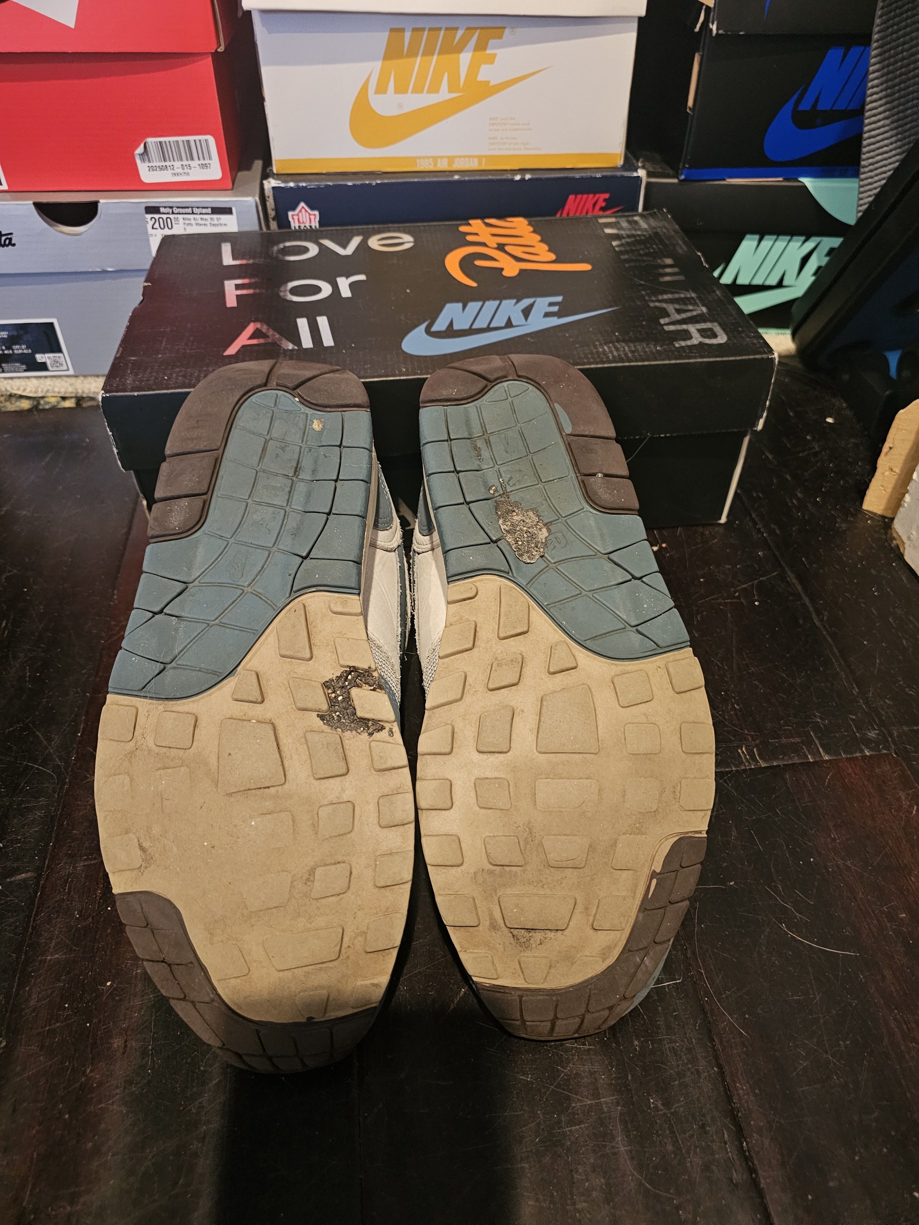 Nike × Patta Air Max 1 Patta Waves Aqua Noise - Size 8.5 Size US 8.5 / EU 41-42 - 5 Thumbnail