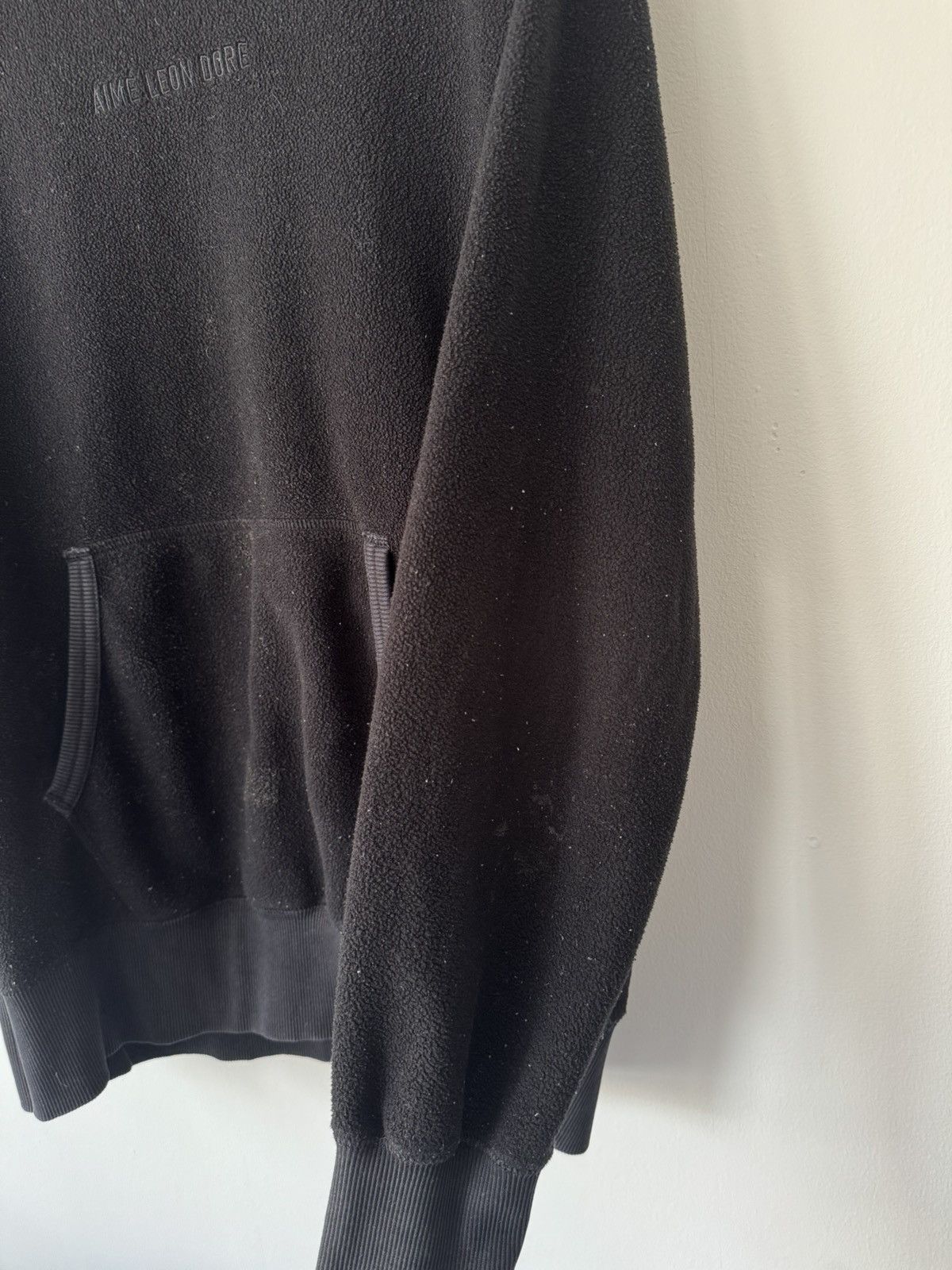 Aime Leon Dore FW17 Micro Fleece Script Hoodie Size US L / EU 52-54 / 3 - 5 Thumbnail