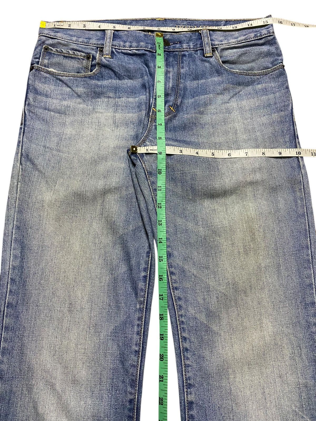 Vintage Gap 1969 Faded wash Distressed Flare Jeans