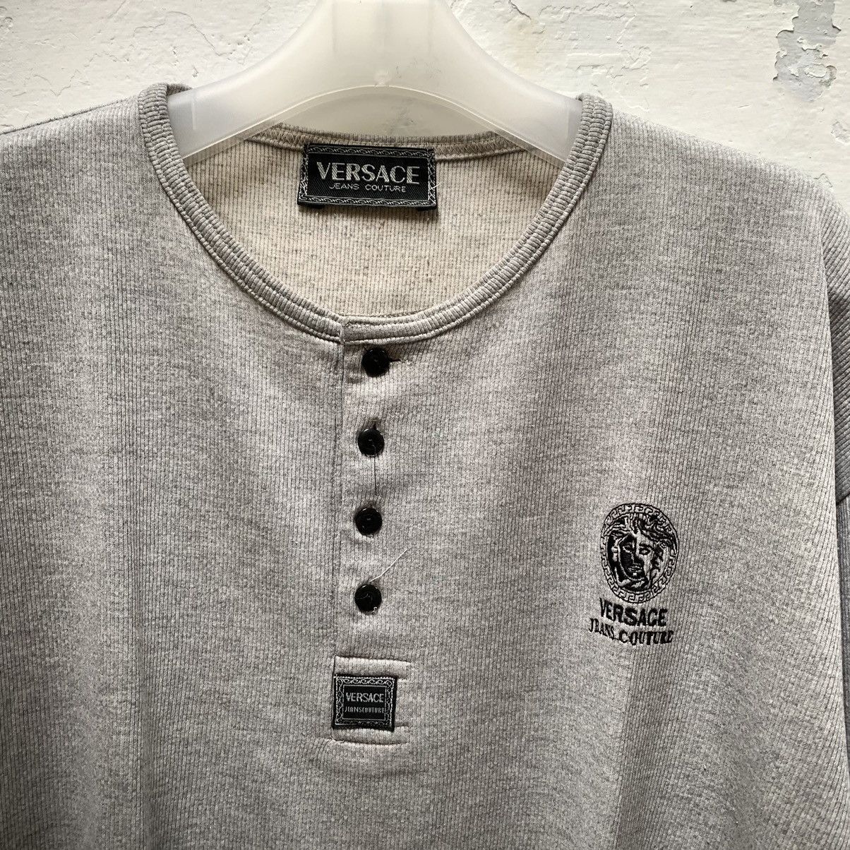 Versace 💸VINTAGE VERSACE LONGSLEEVE💸 Size US XL / EU 56 / 4 - 2 Thumbnail