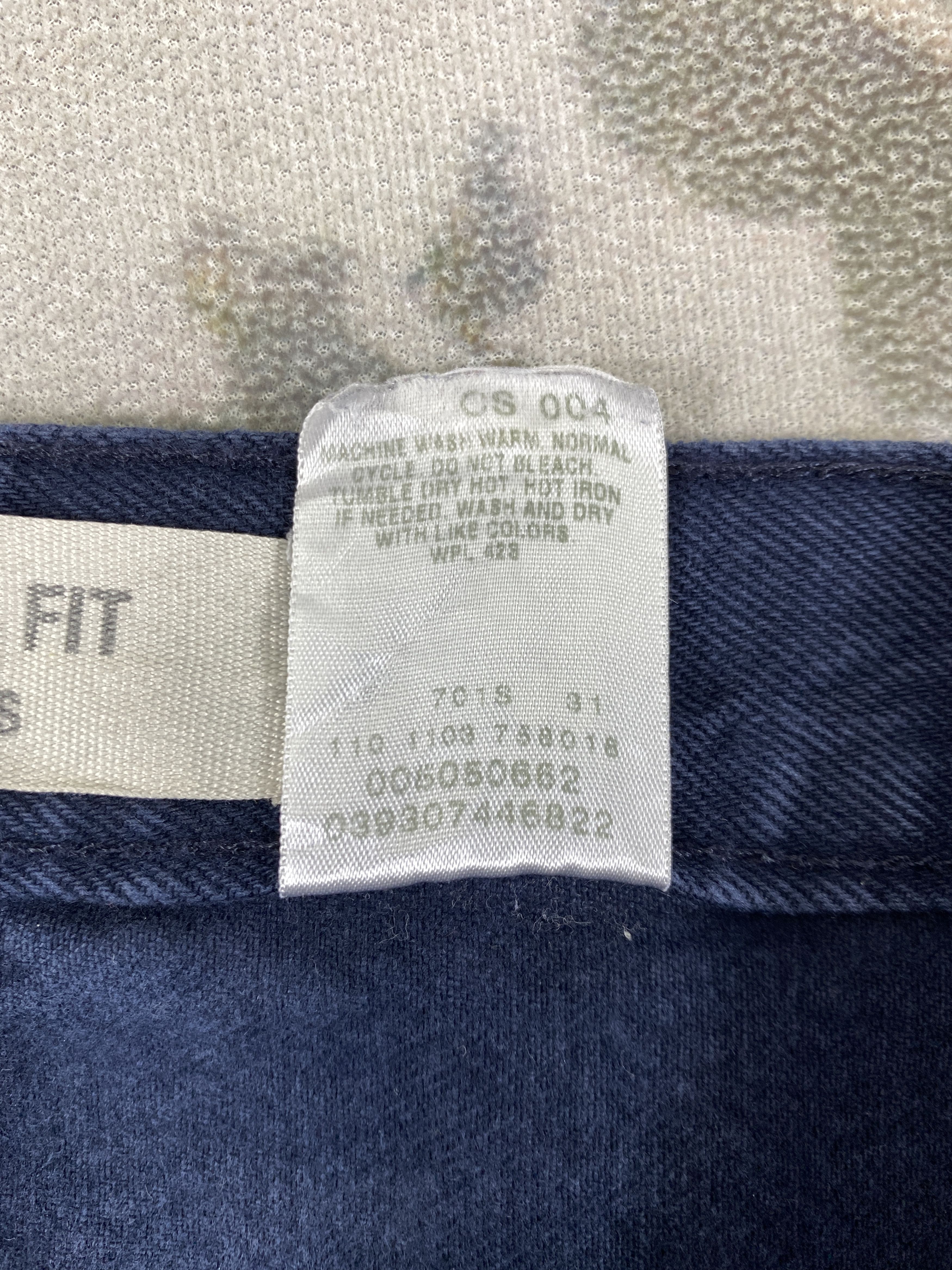 Levi's Vintage Levis 505 Regular Fit Jeans NavyFaded Indigo 31x29.6 Size US 31 - 11 Thumbnail