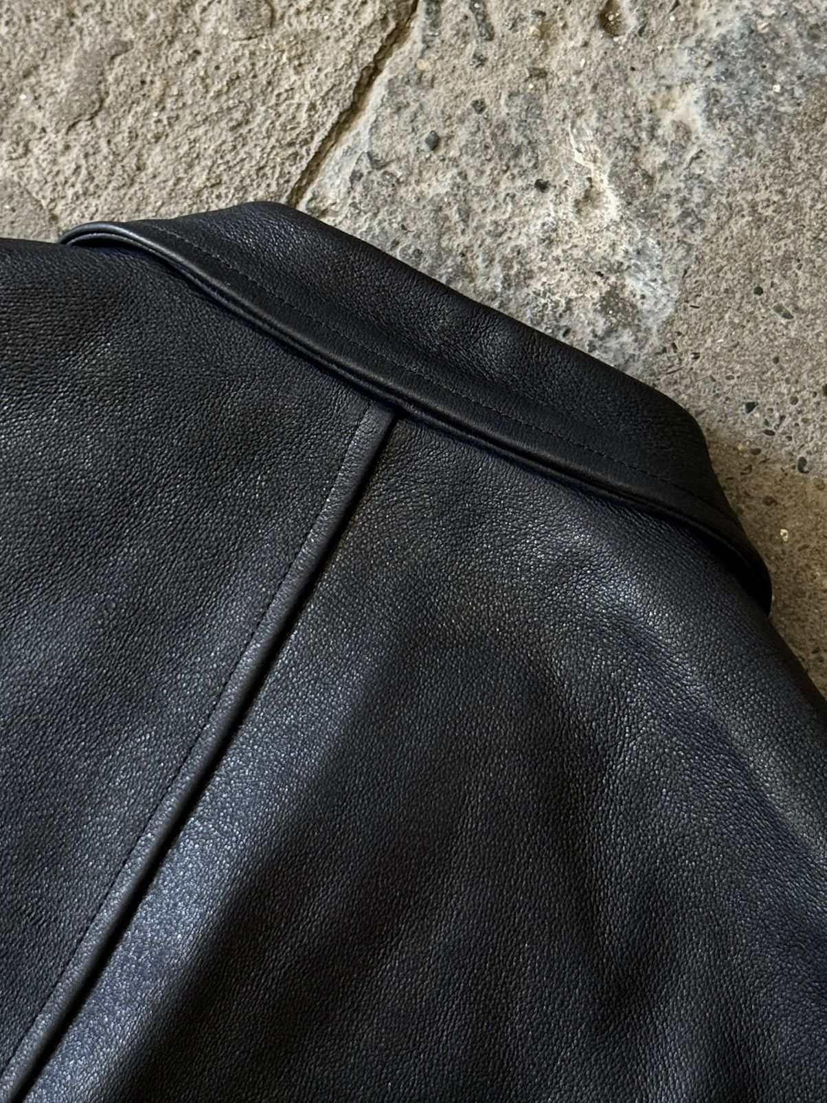 Comme des Garcons Comme Des Garcons Homme - 2007 - Pig Skin Leather Blazer Size US L / EU 52-54 / 3 - 19 Thumbnail