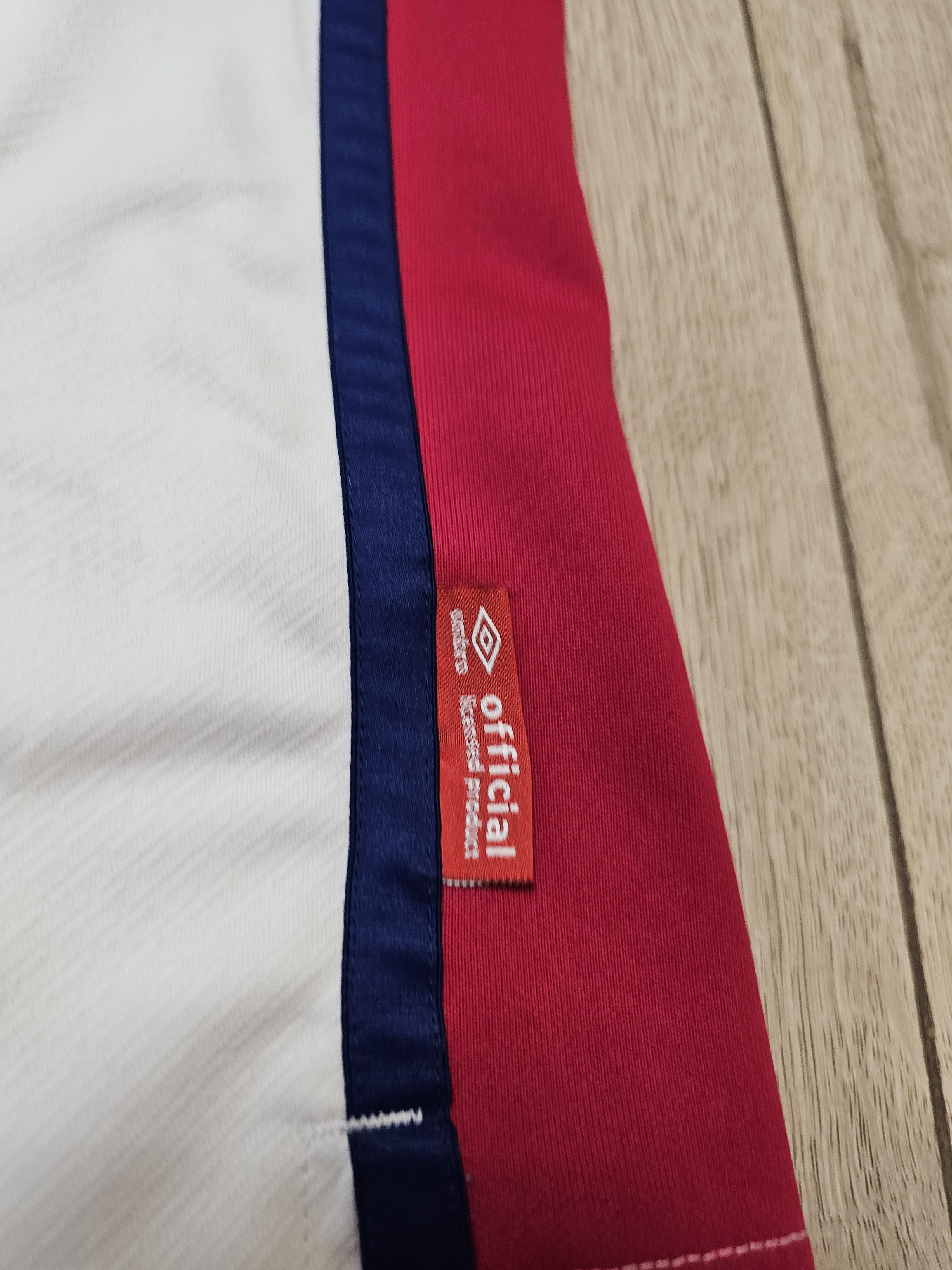 Umbro ENGLAND RUGBY JERSEY RUGBY SHIRT AWAY WHITE Size US XL / EU 56 / 4 - 6 Thumbnail
