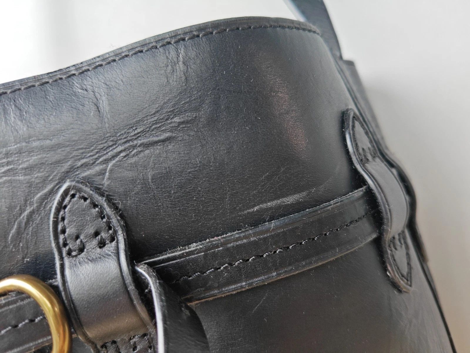 Polo Ralph Lauren Polo Ralph Lauren Bellport Leather Large Bucket Bag FTP 0003 Size ONE SIZE - 10 Thumbnail
