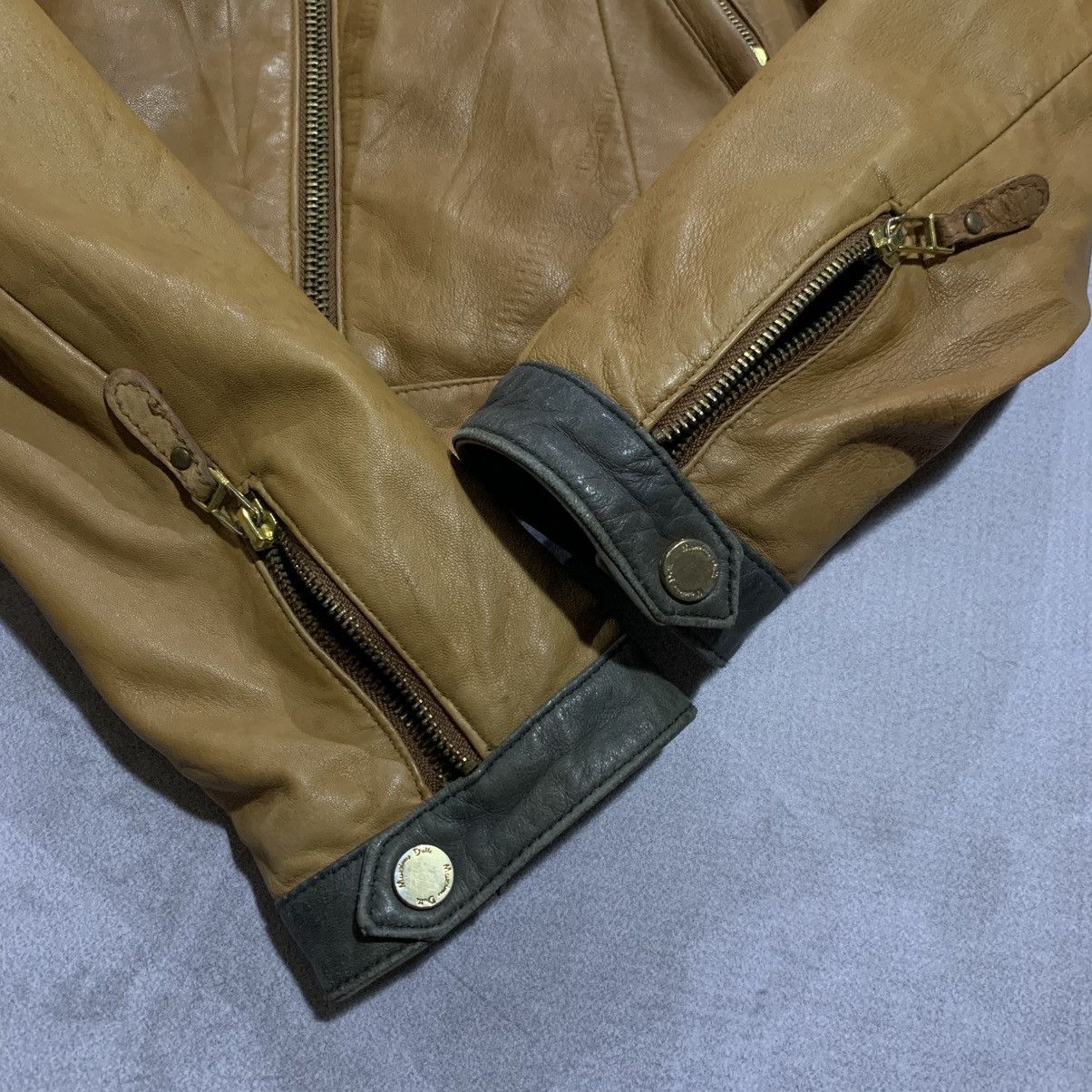 Massimo Dutti Mossimo Dutti Leather Jacket Size M / US 6-8 / IT 42-44 - 14 Thumbnail