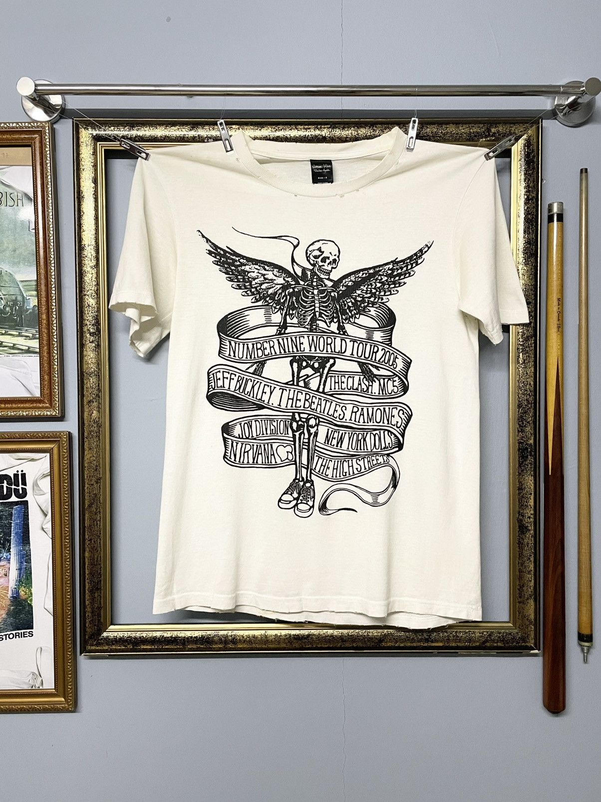 トップス 02ss Number (N)ine Distressed Loose Top Number (N)ine × Takahiromiyashita The Soloist. × Vintage