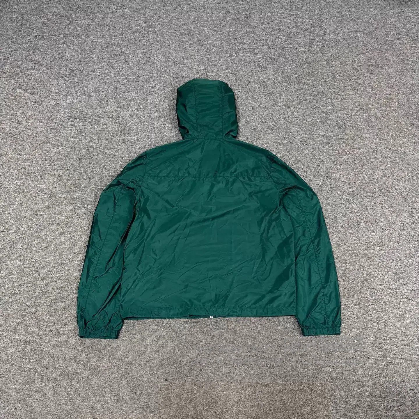 Prada Green Hooded Lightweight Jacket Size M. Size US M / EU 48-50 / 2 - 2 Thumbnail