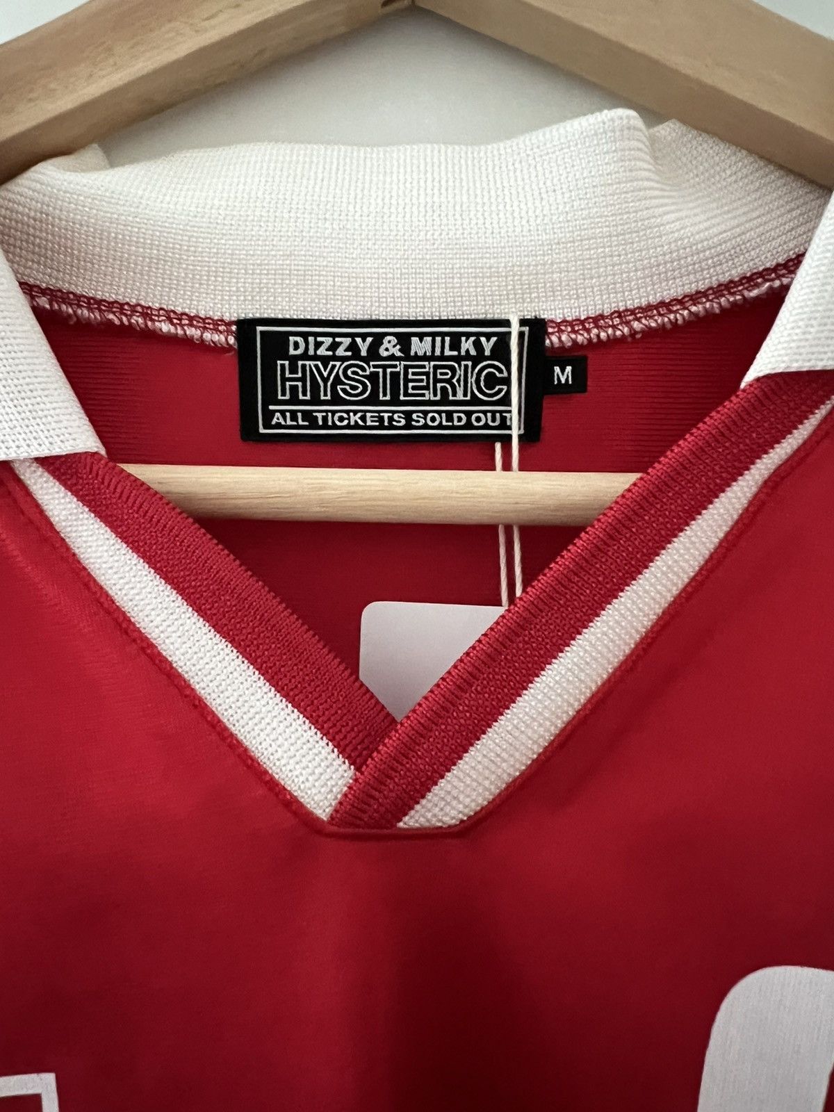 Hysteric Glamour Red Soccer Jersey Size US M / EU 48-50 / 2 - 3 Thumbnail
