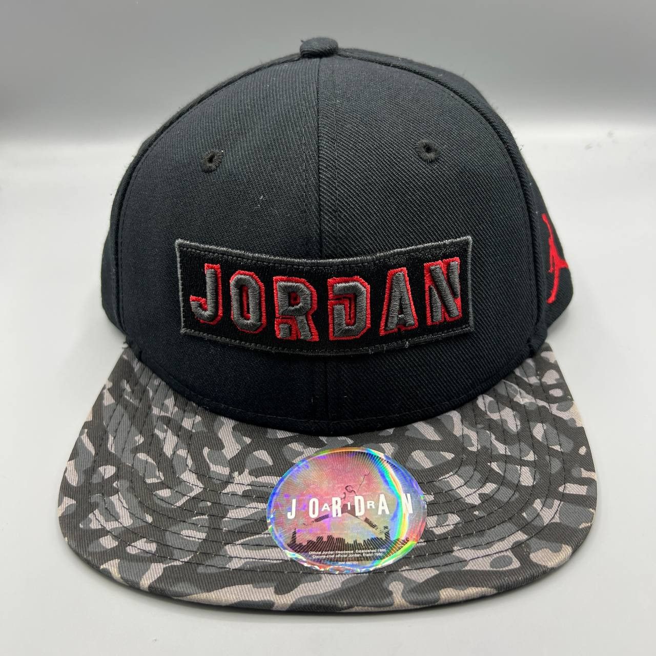 Jordan Brand Air Jordan Hat Men Cement Elephant Jumpman Snap Back Cap Size ONE SIZE - 1 Thumbnail